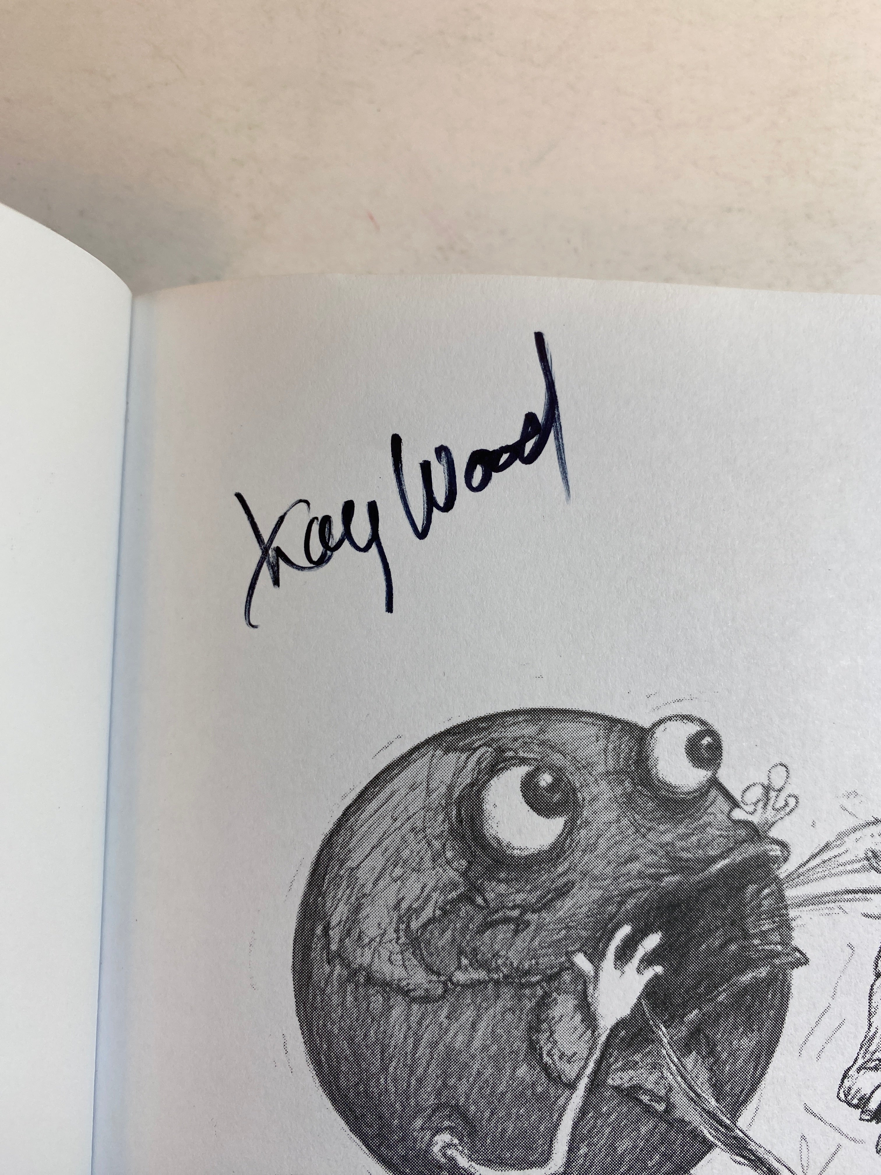 The Big Belch Comic Kay Wood *Signed* 2014