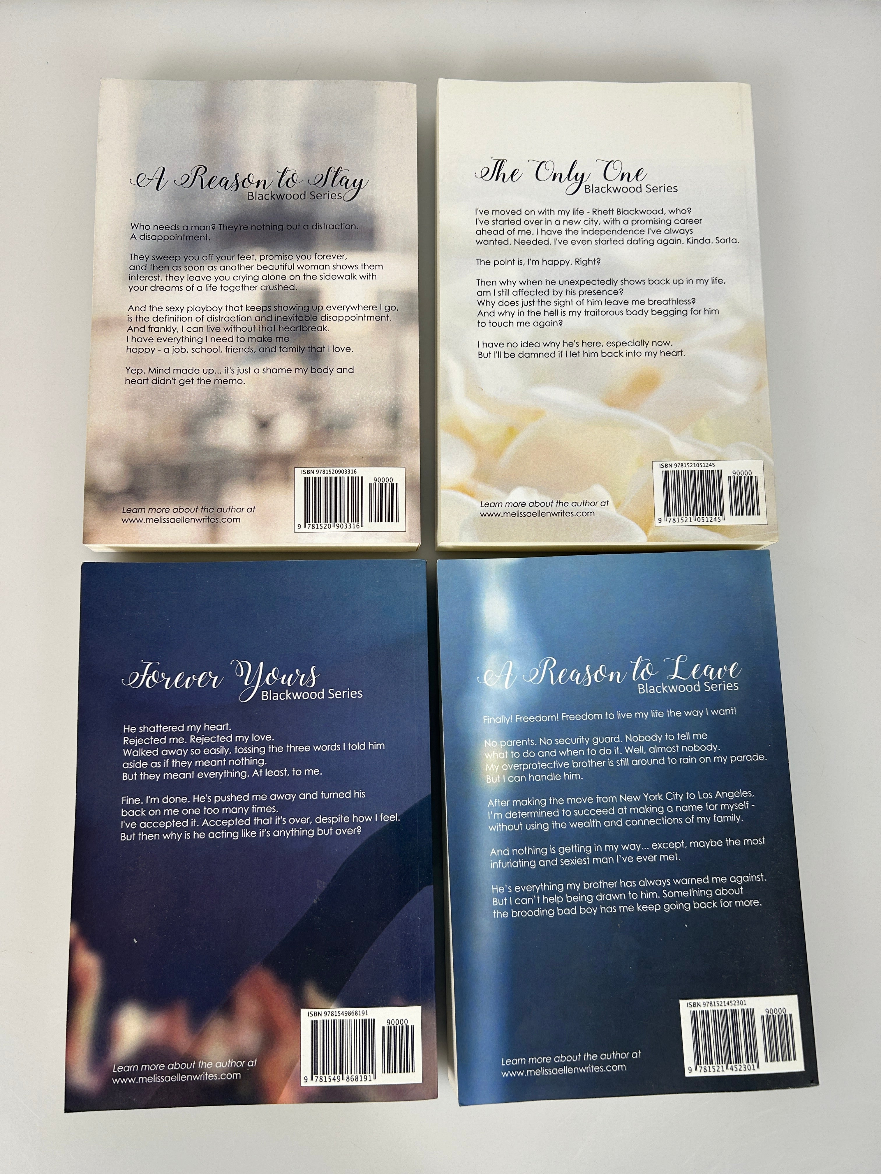 The Blackwood Series by Melissa Ellen SC