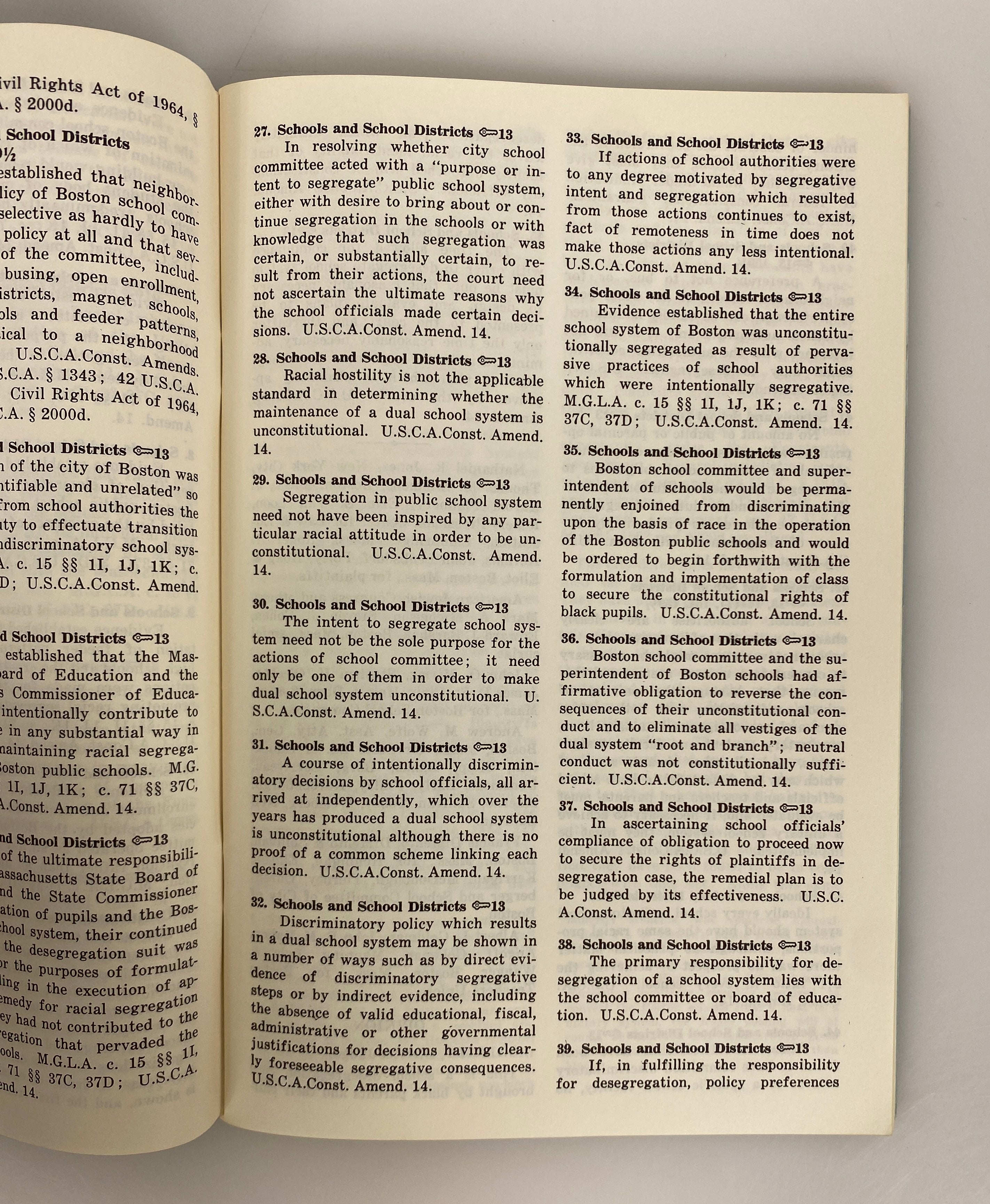 The Boston School Decision June 21 1974 Decision in Its Entirety SC