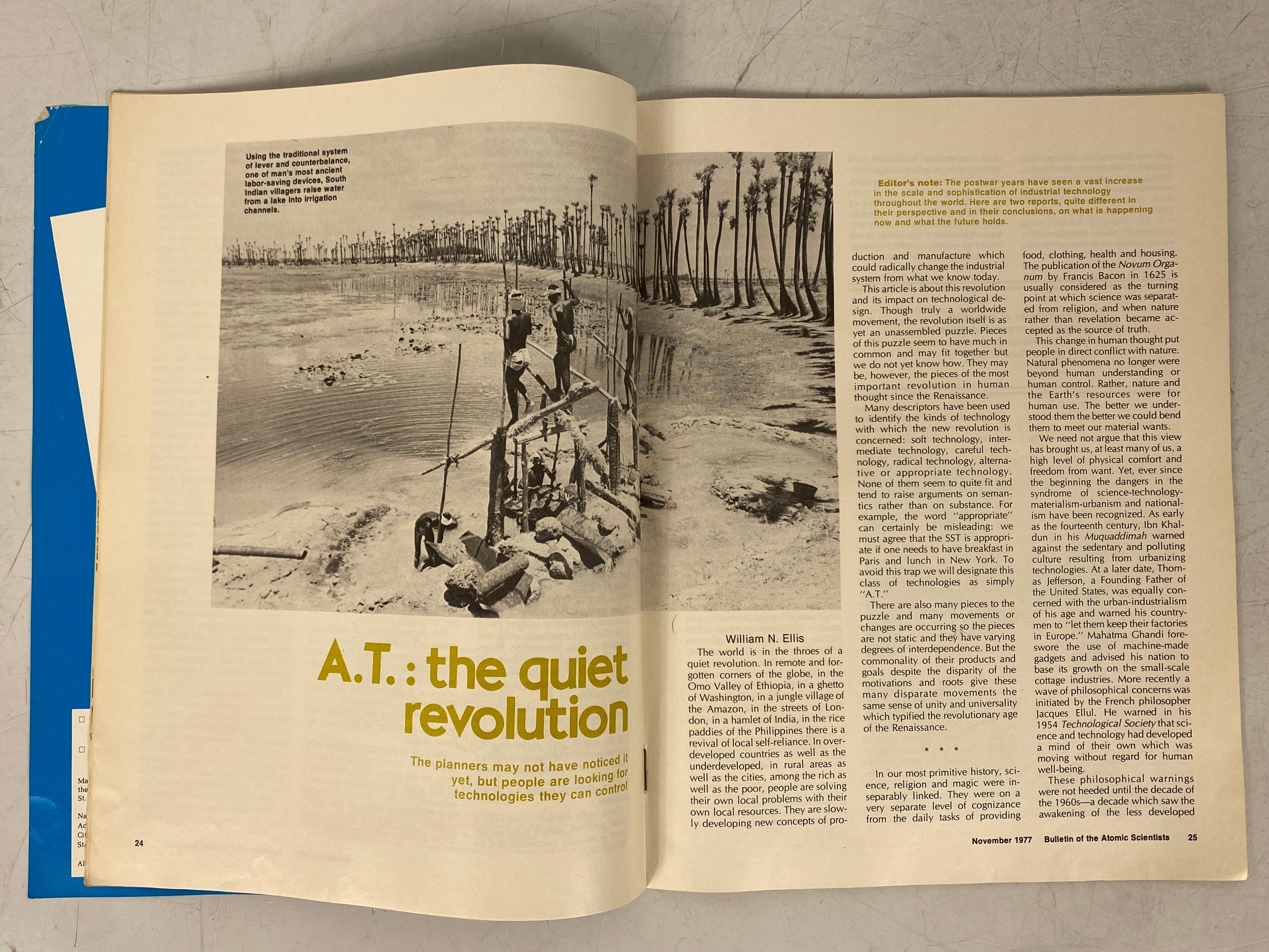 The Bulletin of the Atomic Scientists (November 1977)