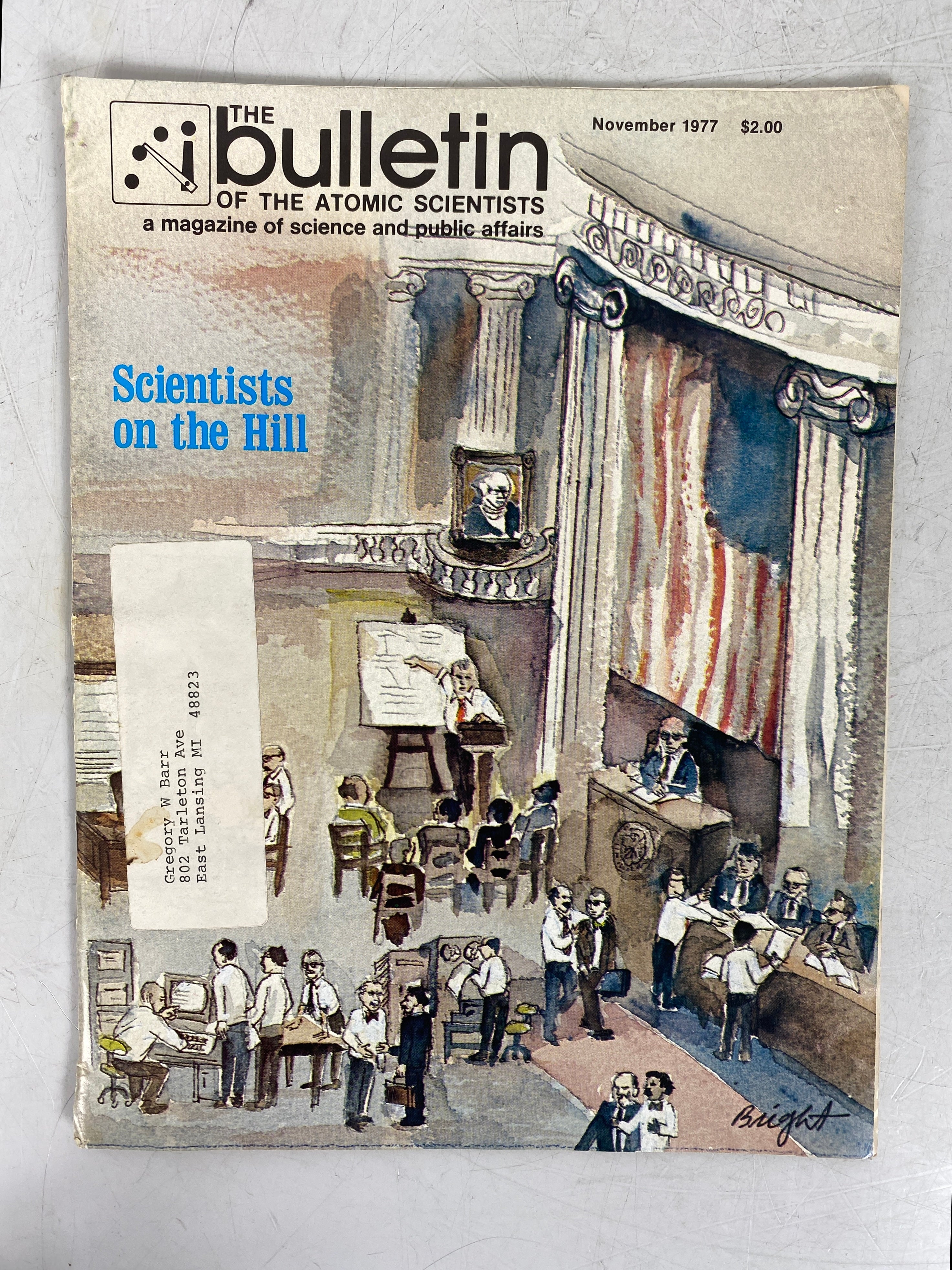 The Bulletin of the Atomic Scientists (November 1977)