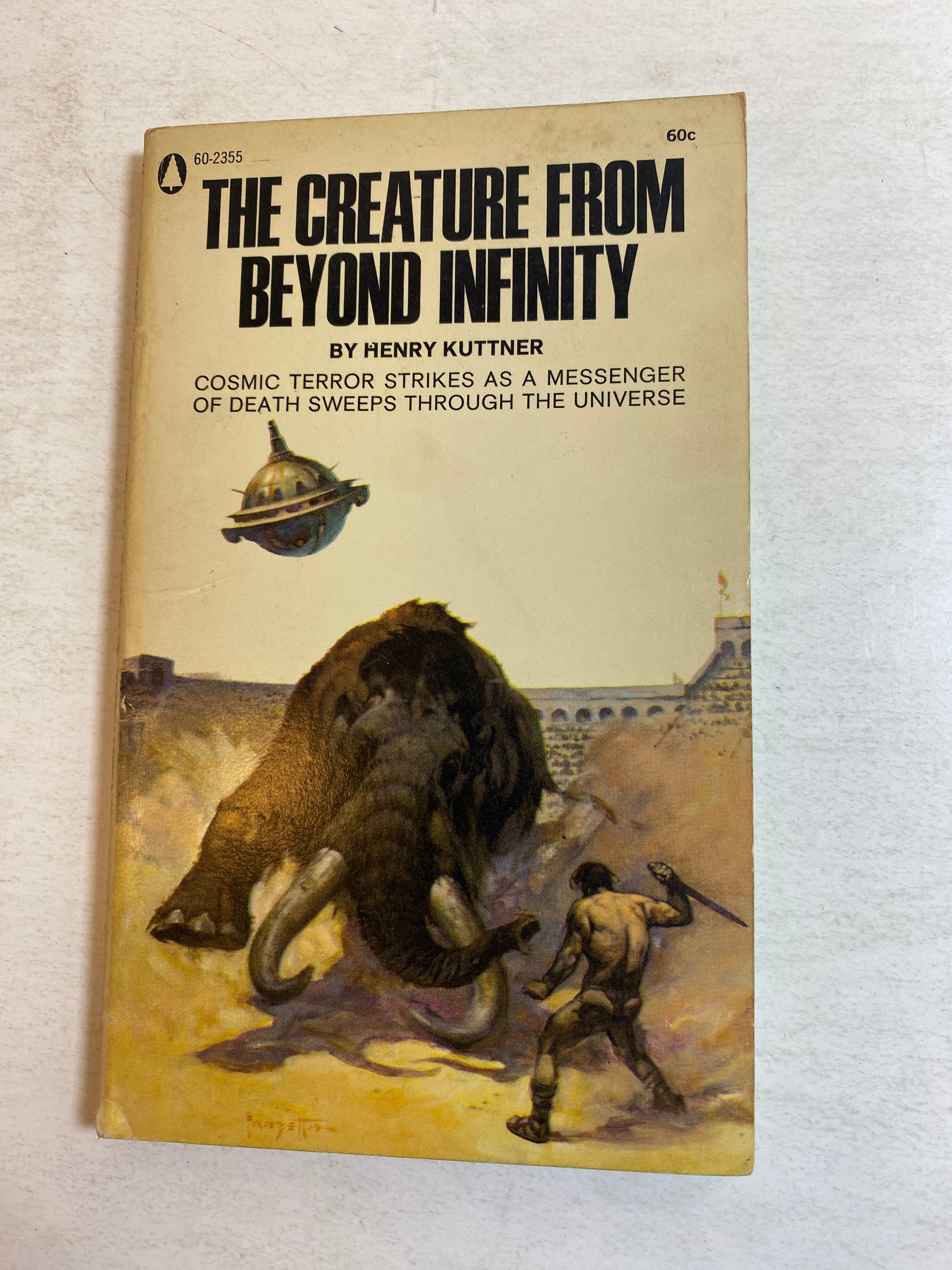 The Creature from Beyond Infinity Vintage paperback 1968
