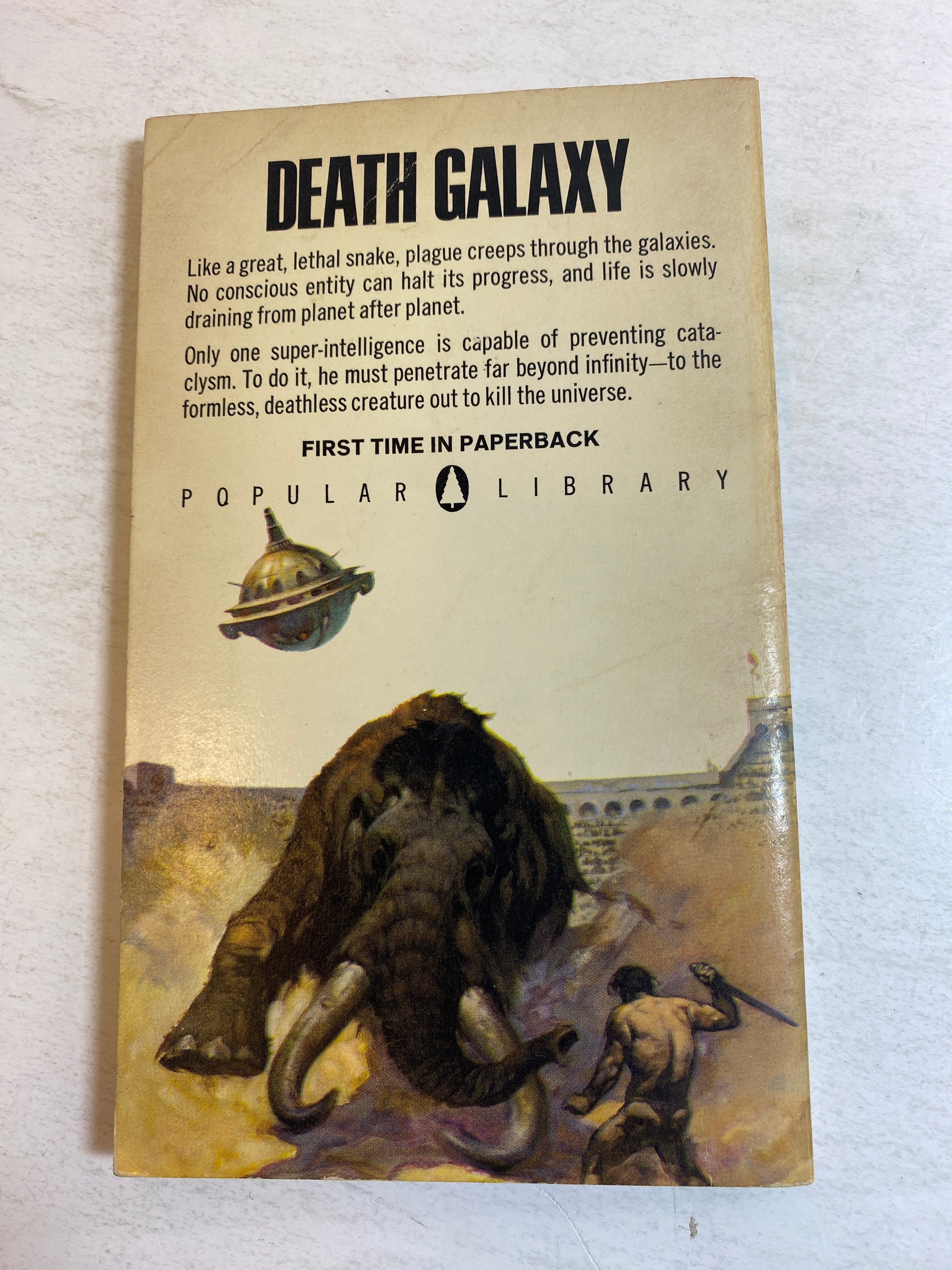 The Creature from Beyond Infinity Vintage paperback 1968