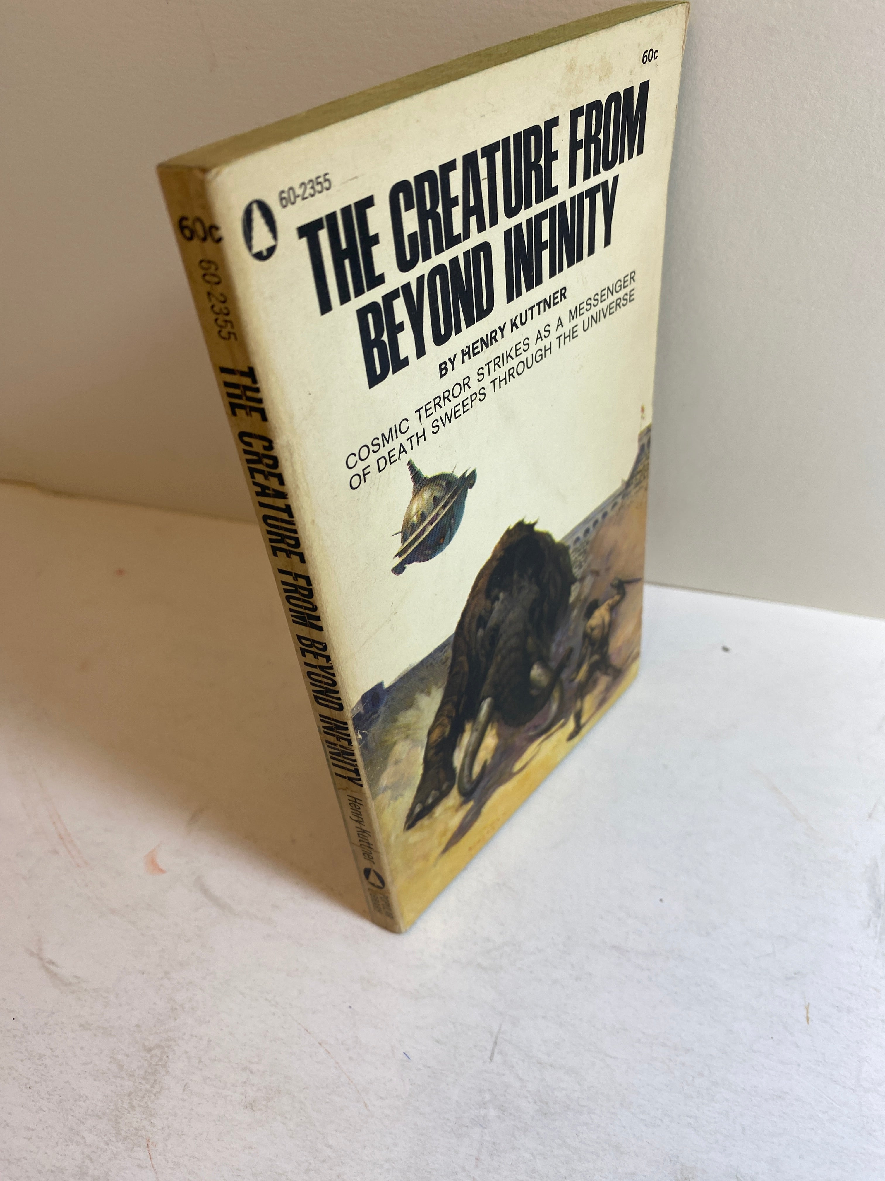 The Creature from Beyond Infinity Vintage paperback 1968