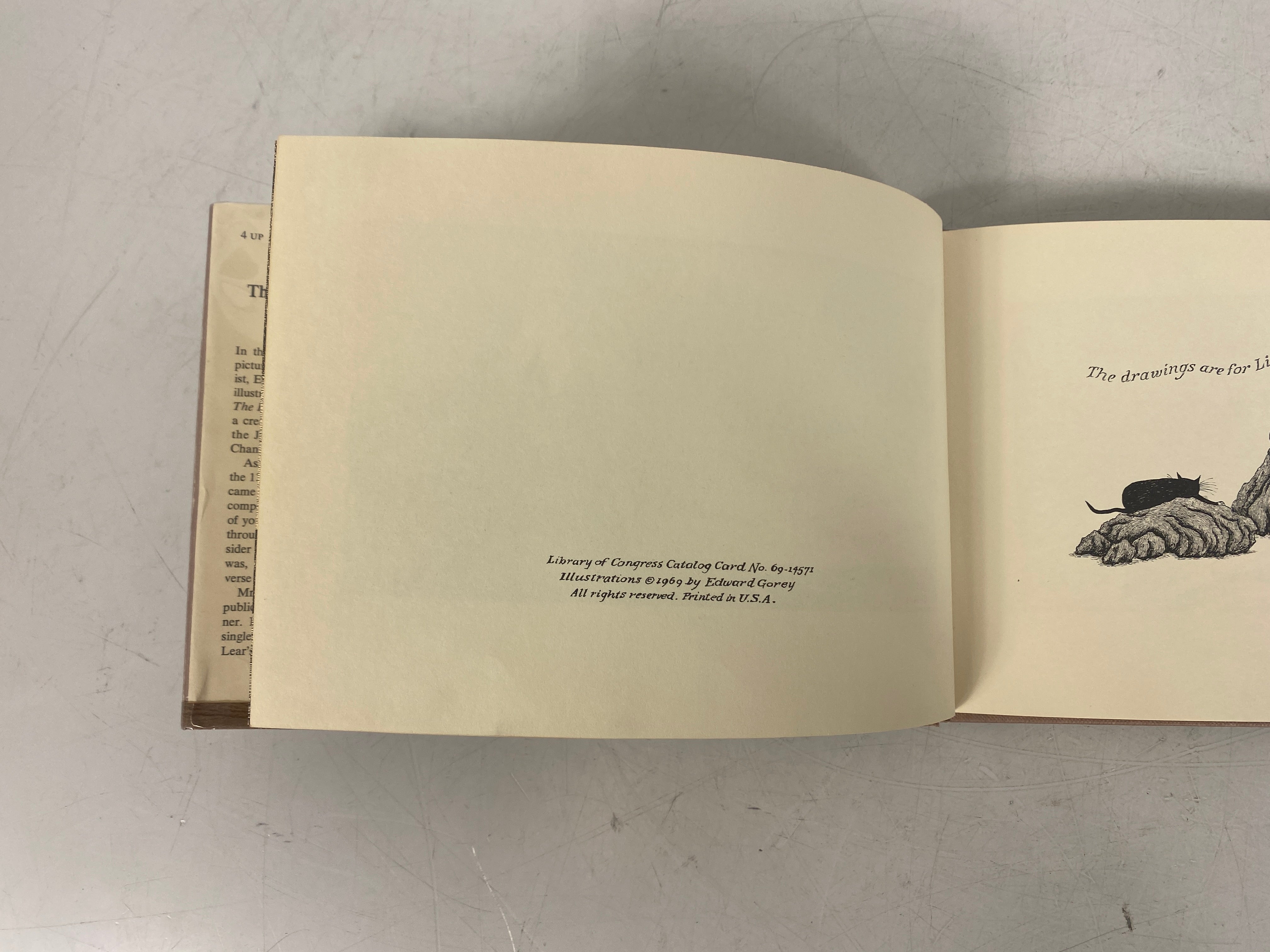 The Dong with a Luminous Noise Edward Lear Gorey HC Ex Library