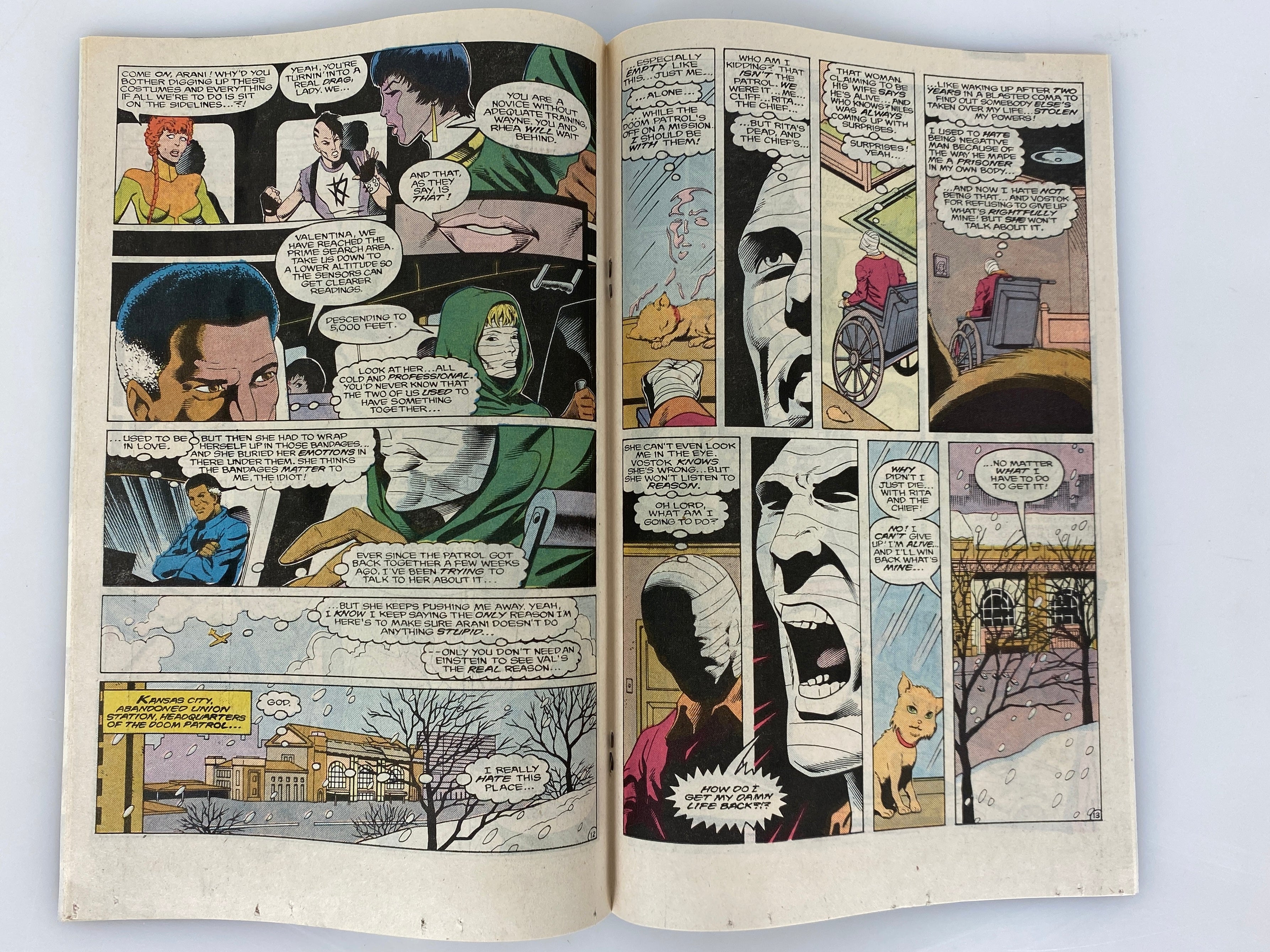 The Doom Patrol #1-12 & Annual 1987-1988