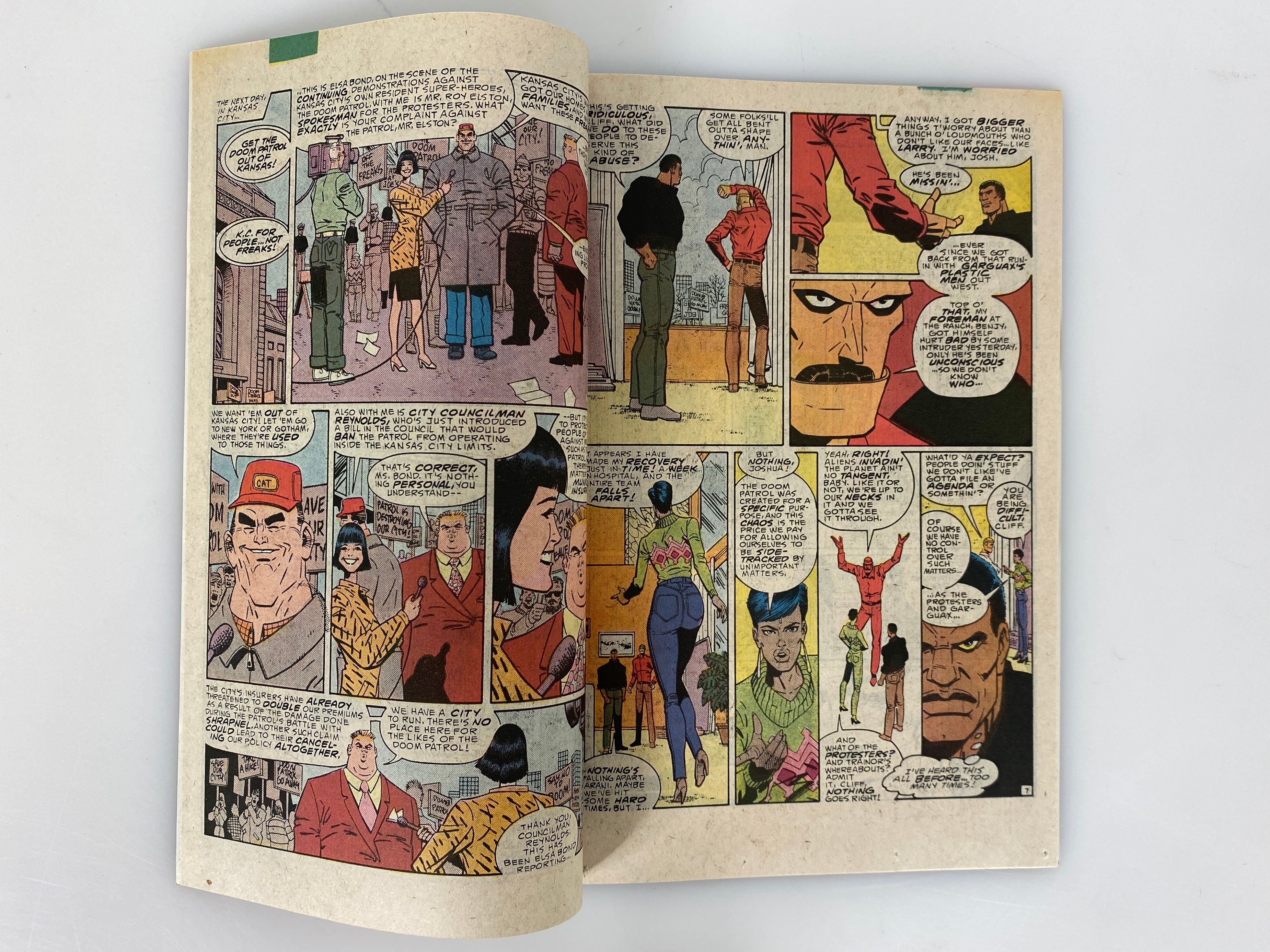 The Doom Patrol #1-12 & Annual 1987-1988