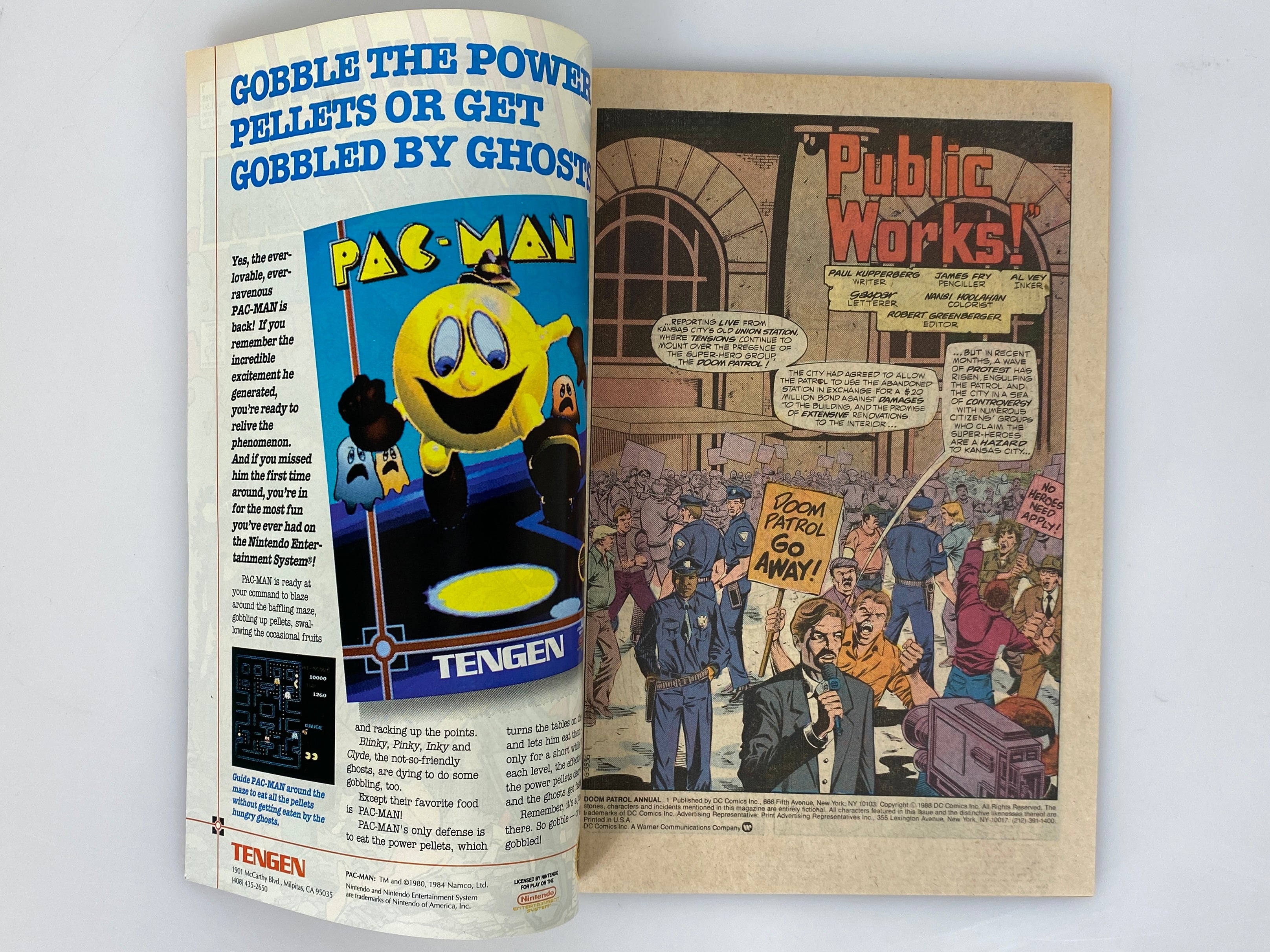 The Doom Patrol #1-12 & Annual 1987-1988