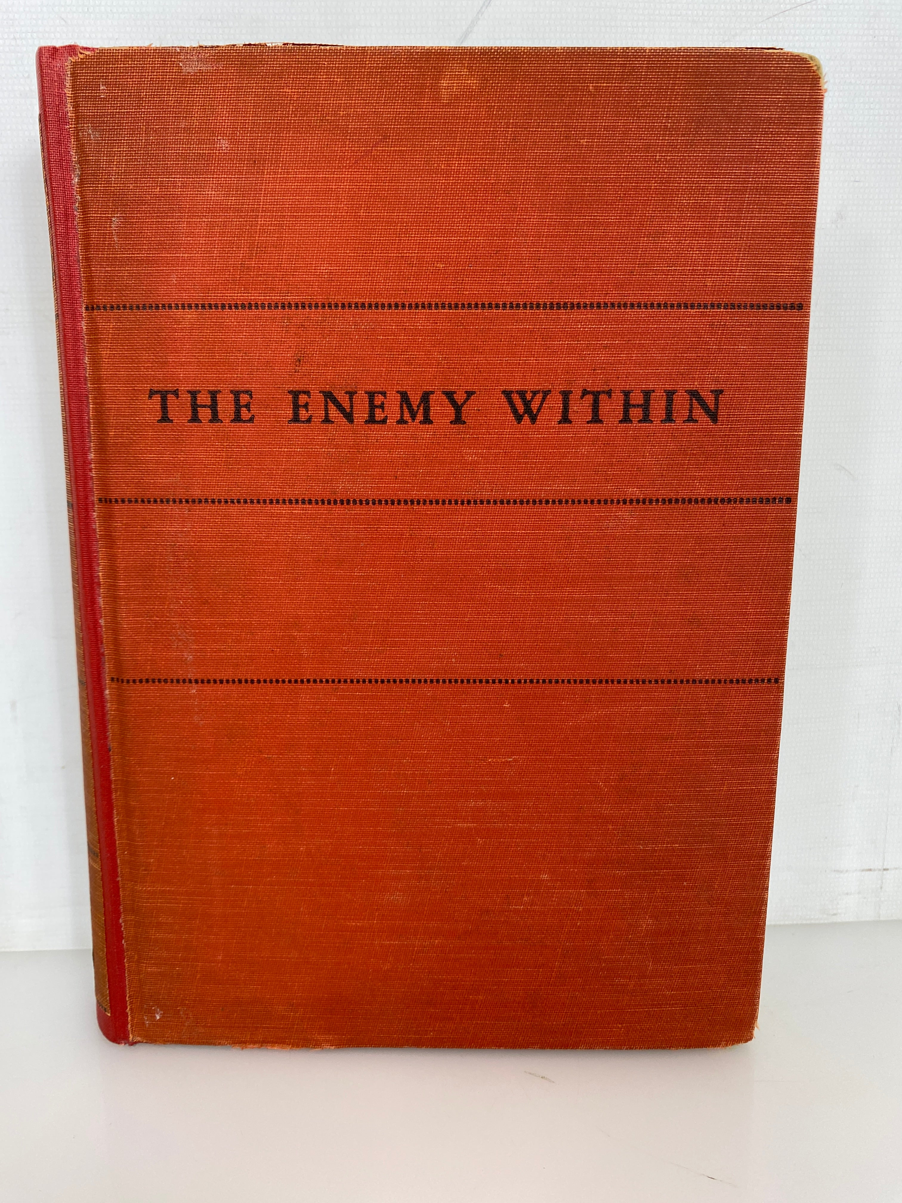 The Enemy Within by Captain Henry Landau 1937 1st Impression Ex-Library HC