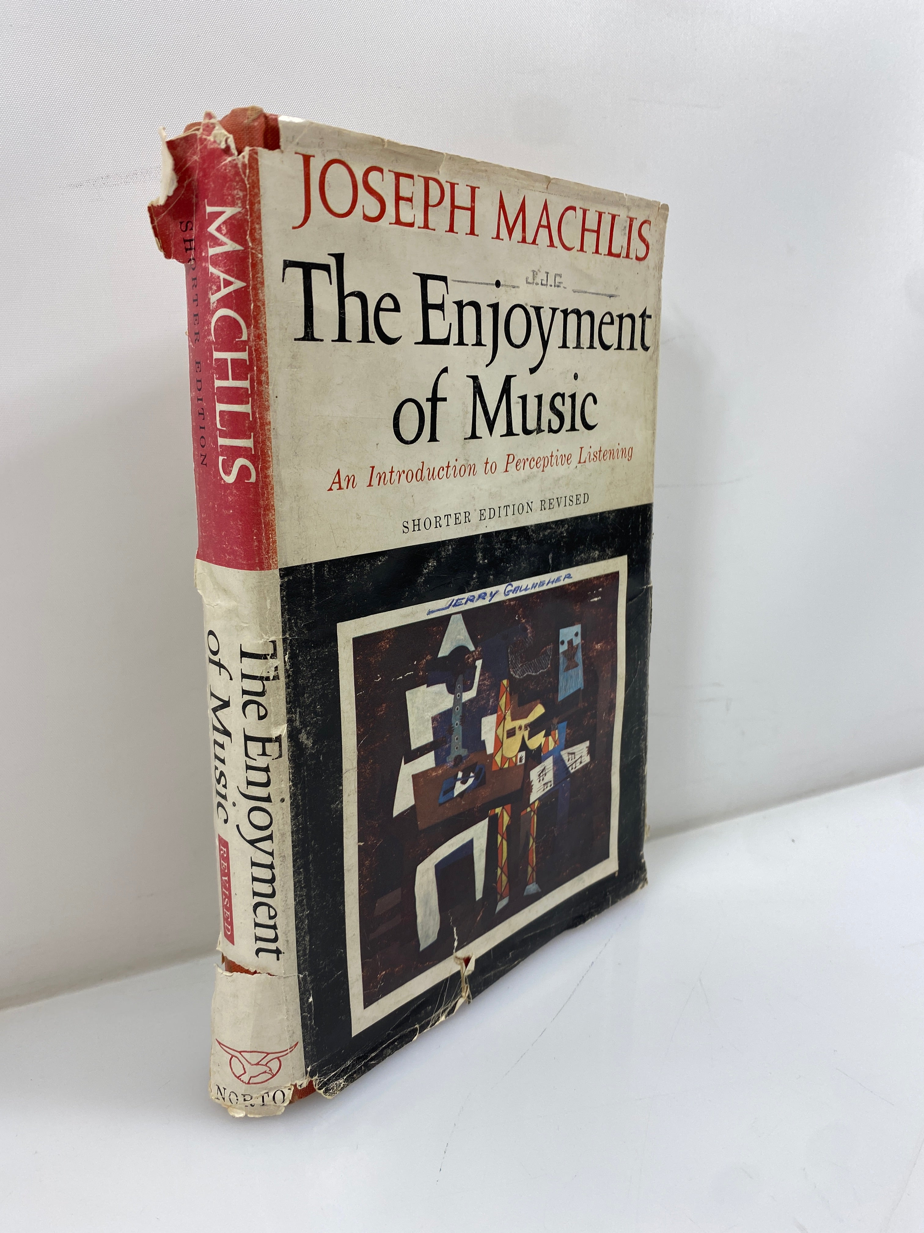 The Enjoyment of Music Machlis Shorter Edition 1963 HCDJ