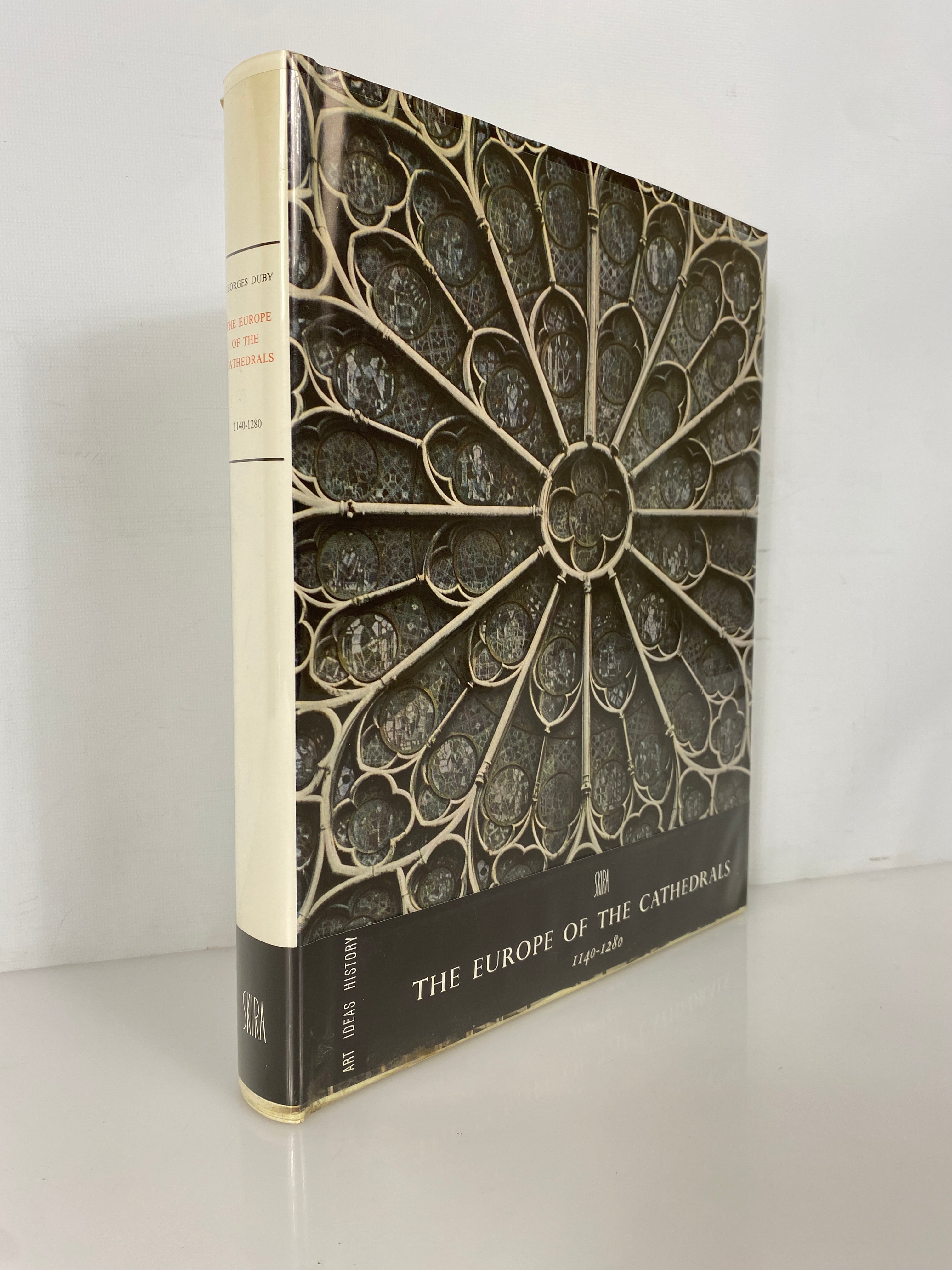 The Europe of the Cathedrals 1140-1280 Georges Duby 1966 HC DJ