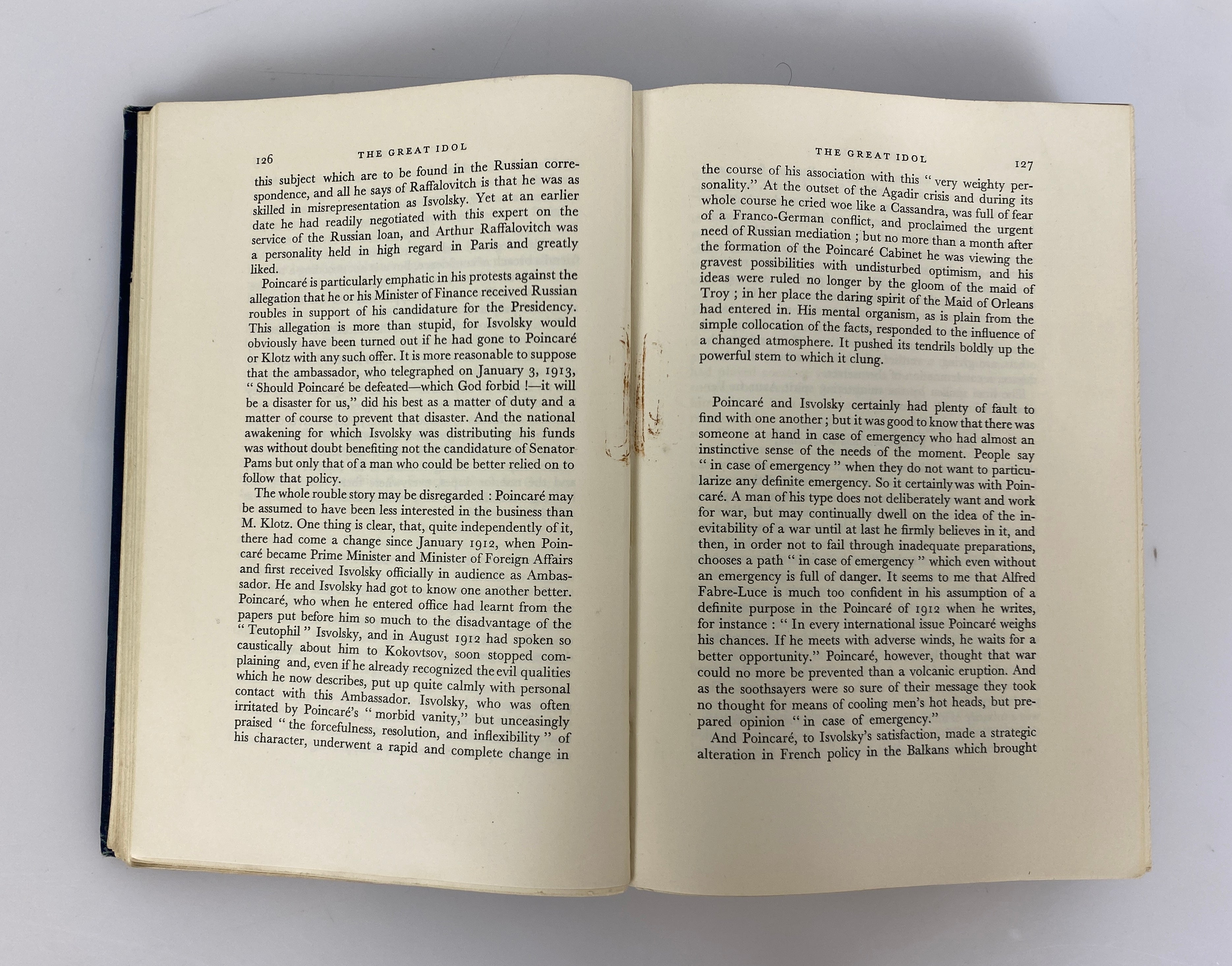 The Eve of 1914 by Theodor Wolff/E.W. Dickes 1936 Ex-Library HC