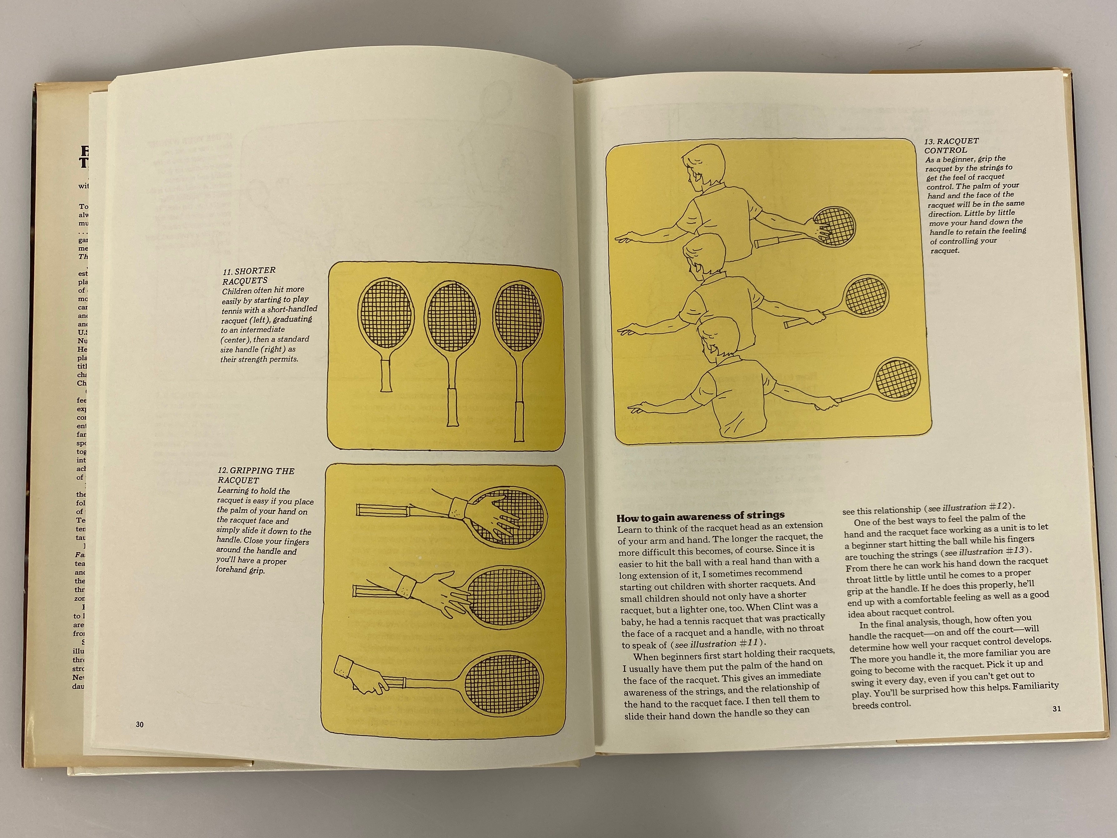 The Family Tennis Book by John & Angie Newcombe 1975 HC DJ