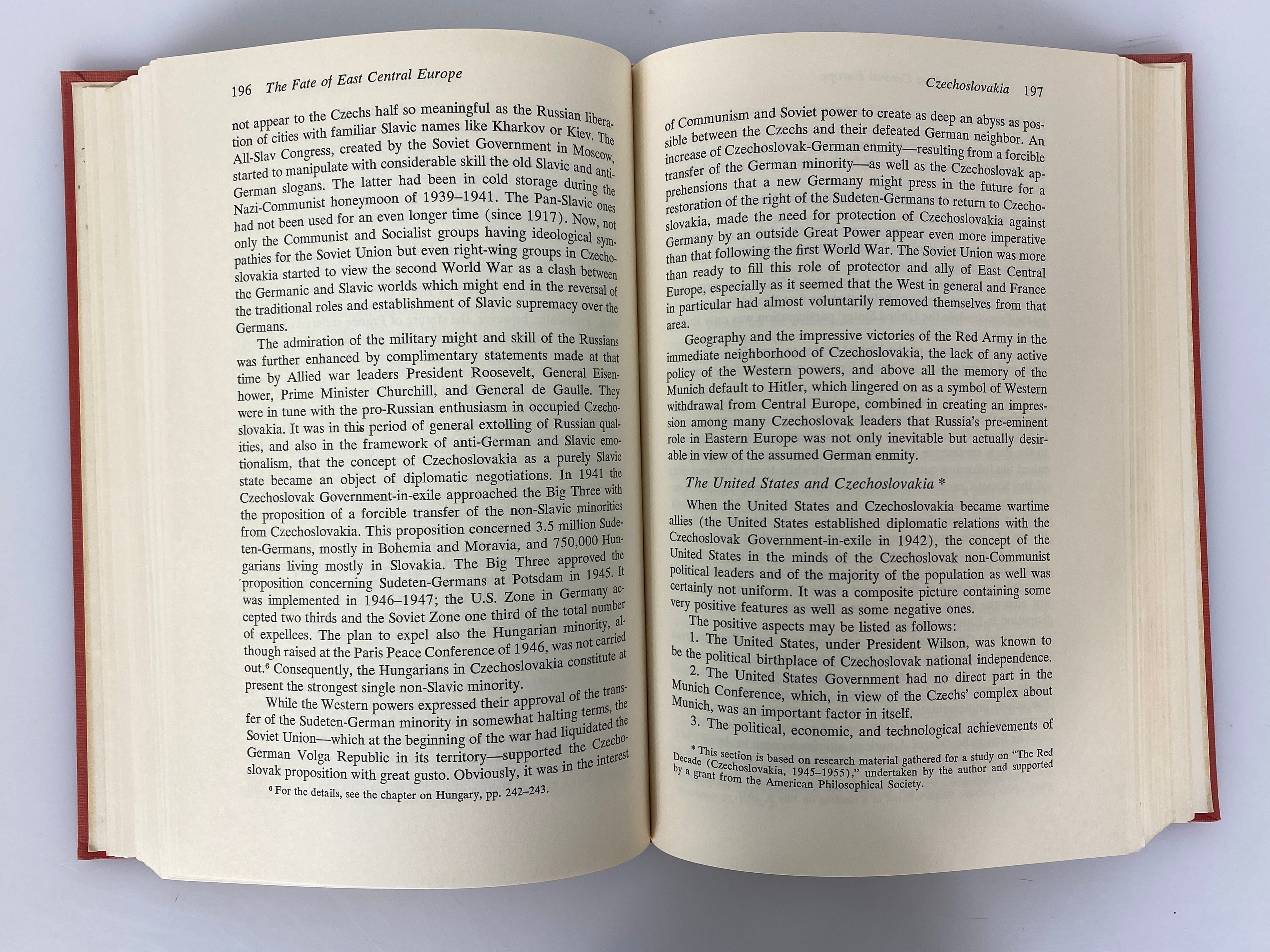 The Fate of East Central Europe 1956 Stephen Kertesz Ex-Library HC