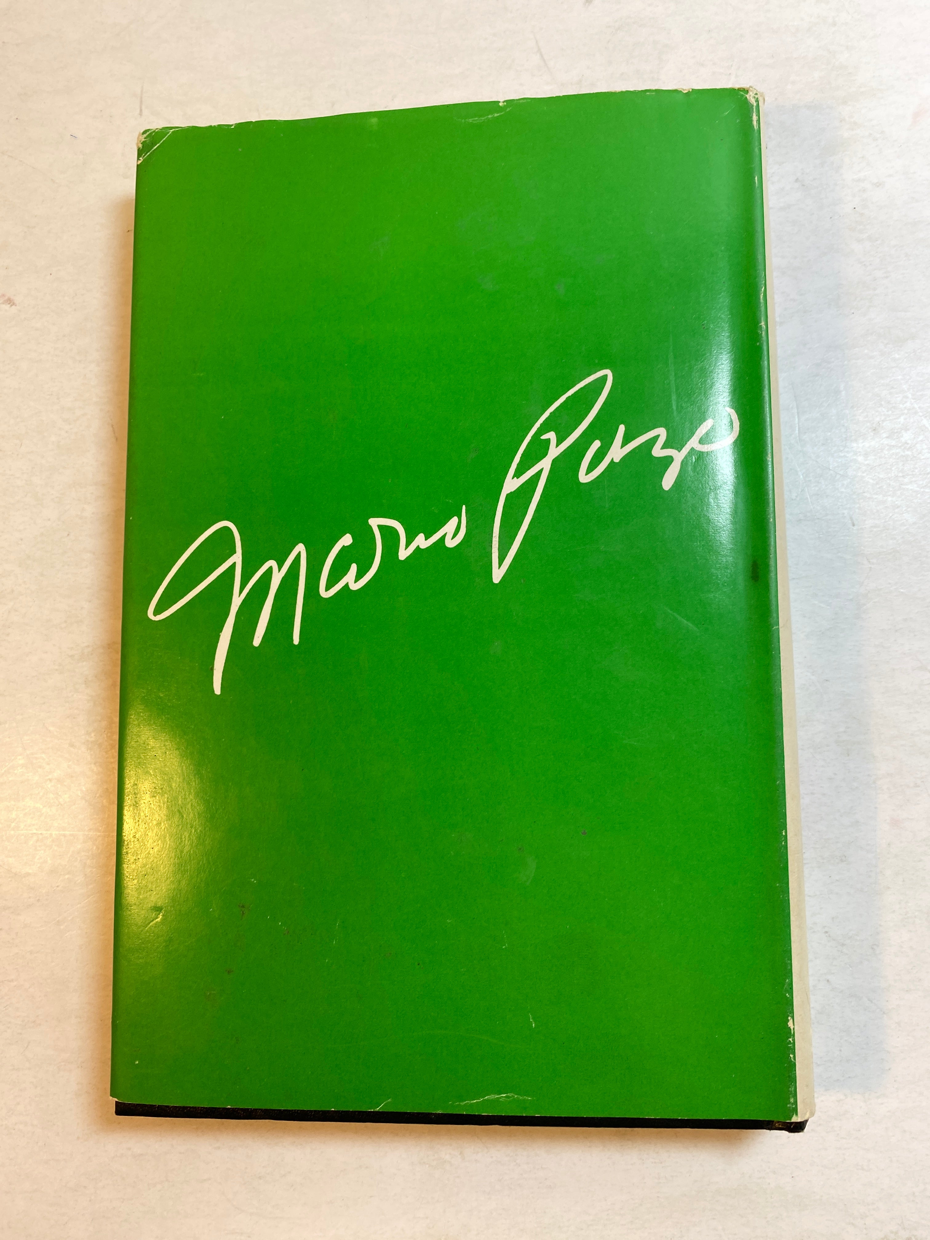 The Godfather Papers Mario Puzo HCDJ 1972