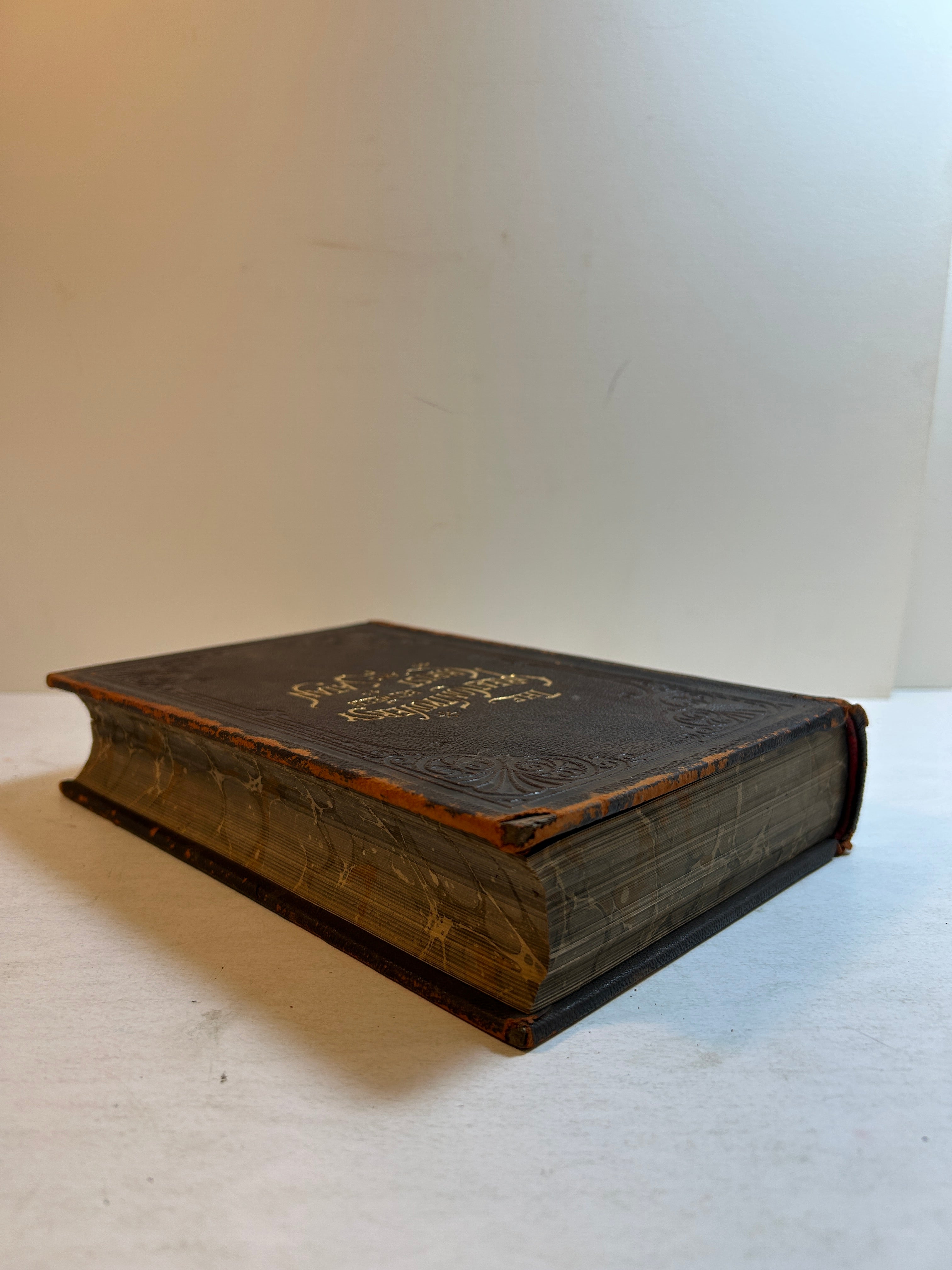 The Great Controversy Between Christ and Satan Pacific Press 1907 Leatherbound HC