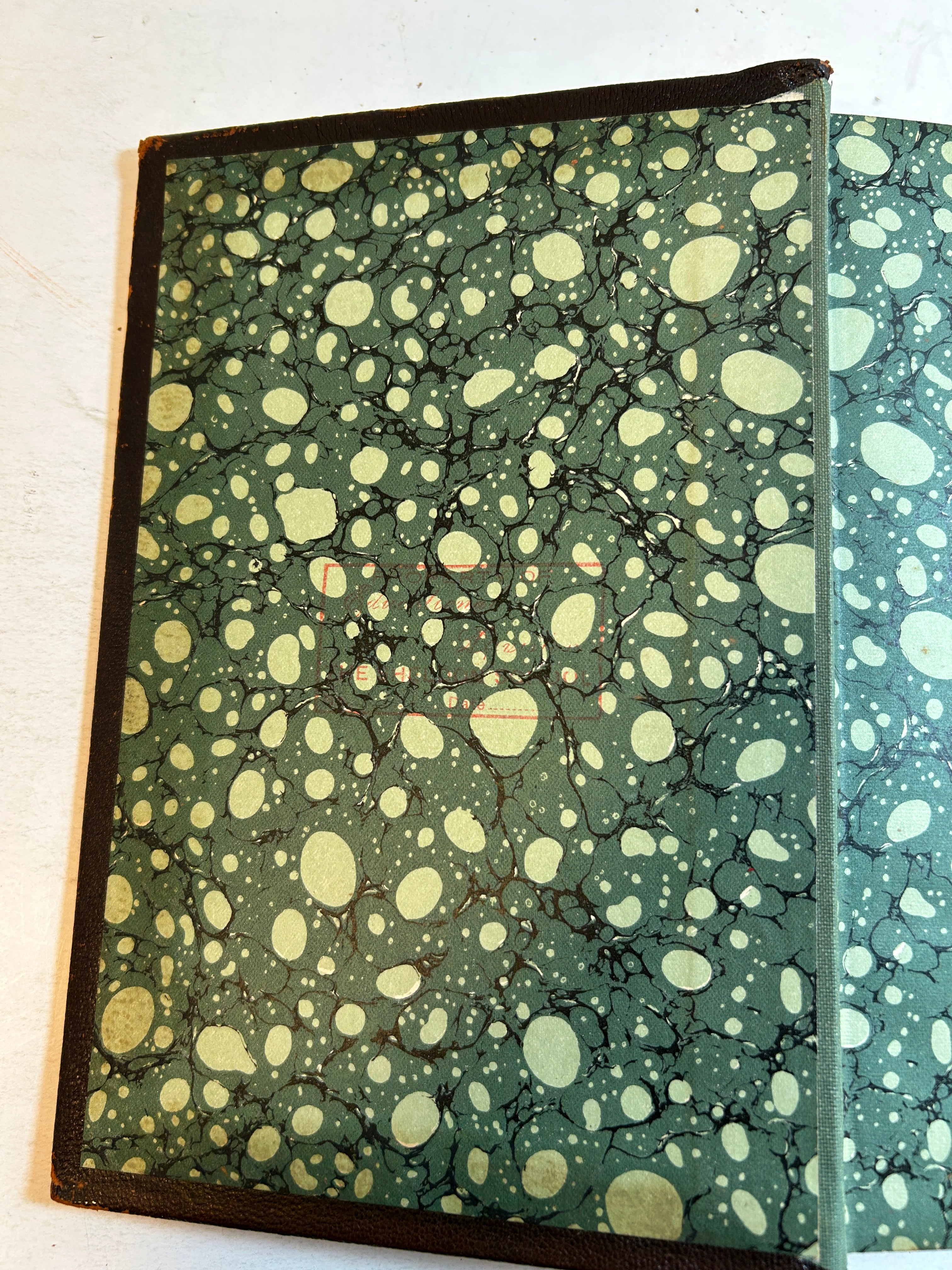 The Great Controversy Between Christ and Satan Pacific Press 1907 Leatherbound HC