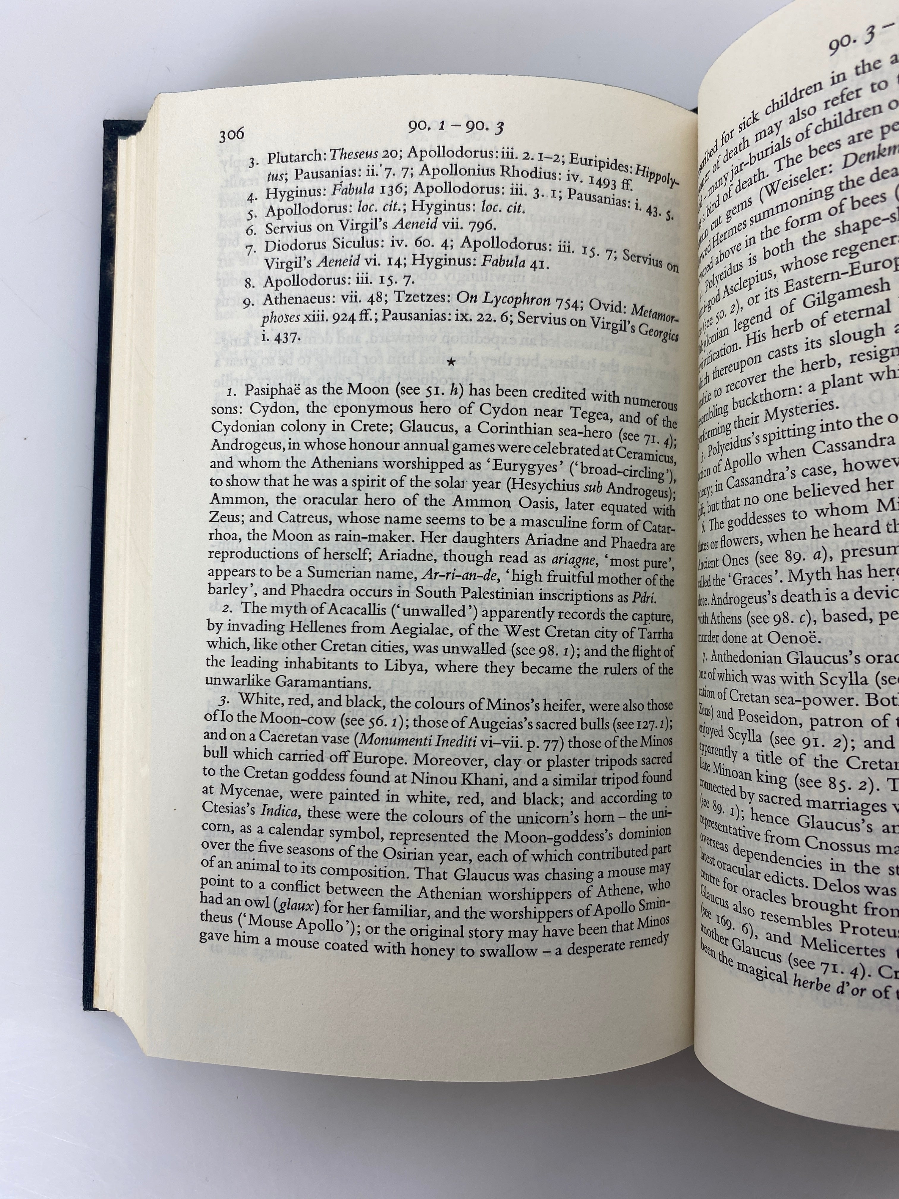 The Greek Myths by Robert Graves 1959 2 HC Volumes in Slipcase