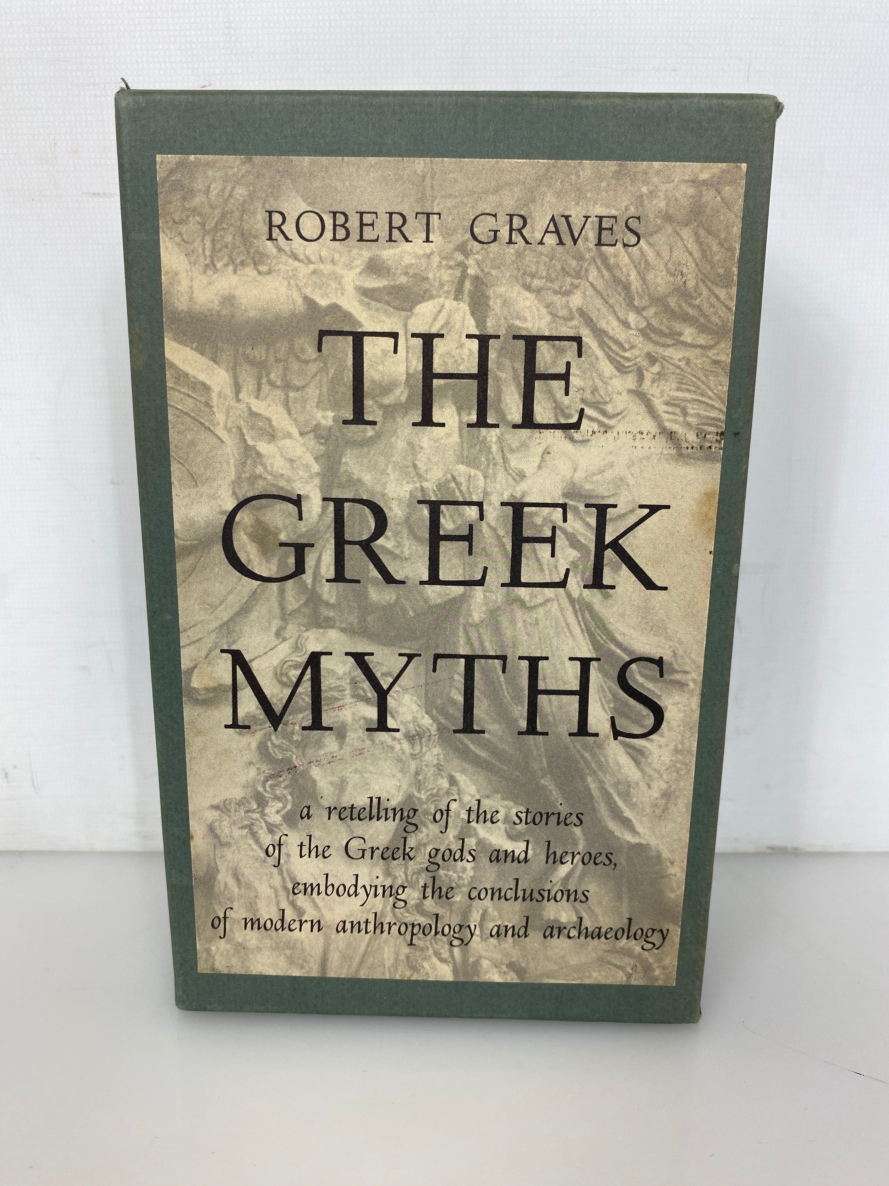 The Greek Myths by Robert Graves 1959 2 HC Volumes in Slipcase