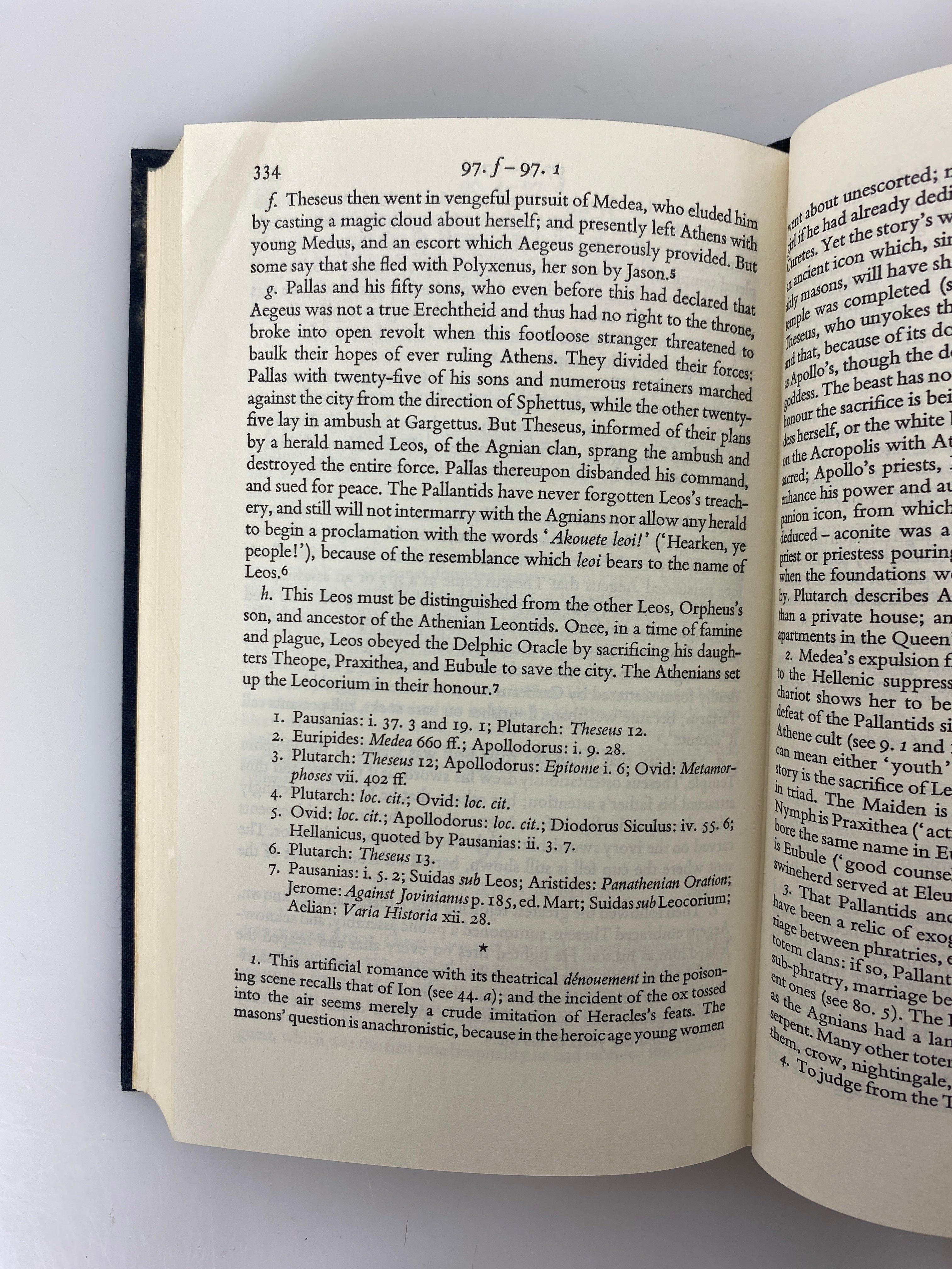 The Greek Myths by Robert Graves 1959 2 HC Volumes in Slipcase