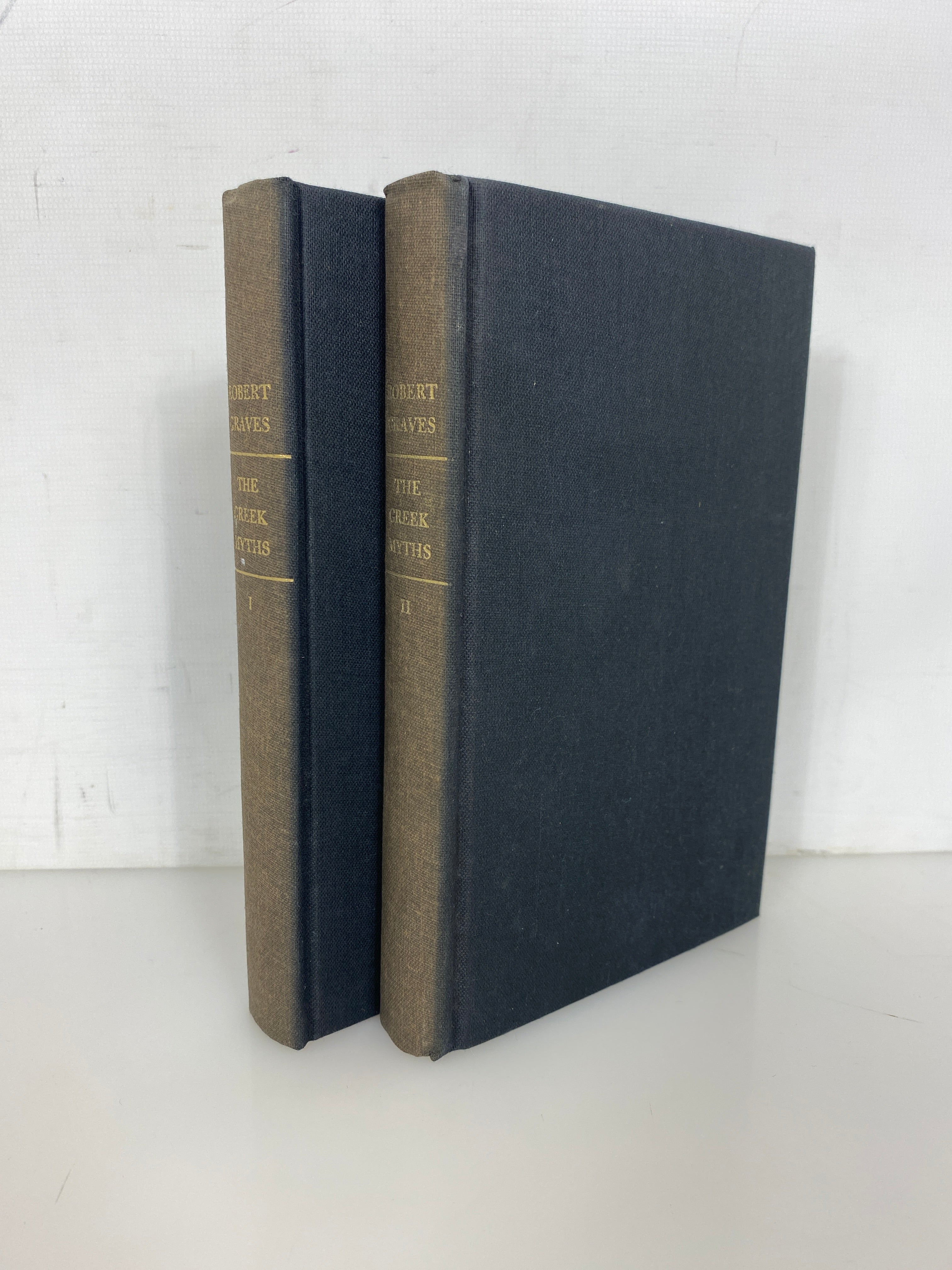The Greek Myths by Robert Graves 1959 2 HC Volumes in Slipcase