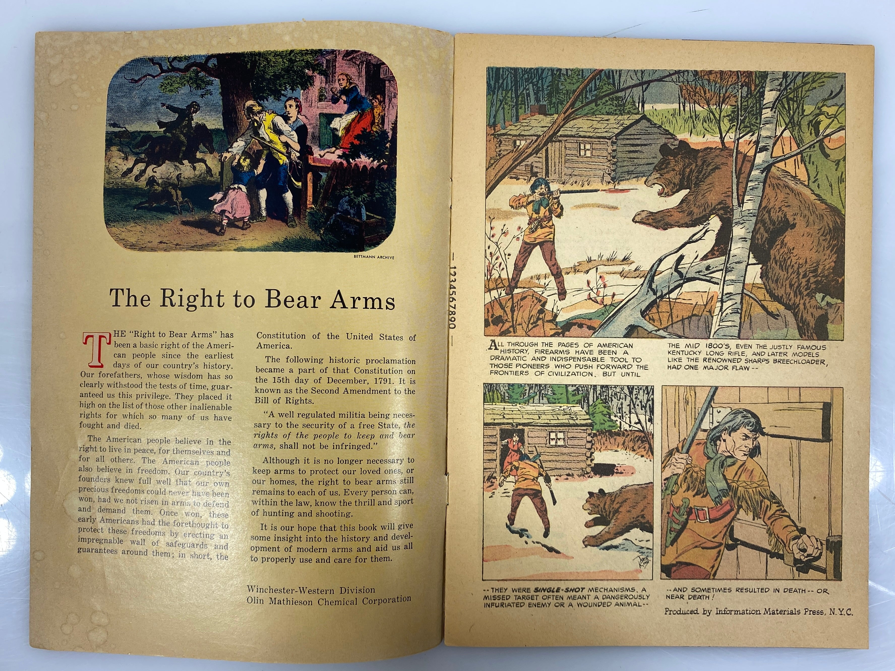 The Gun that Won the West Comic