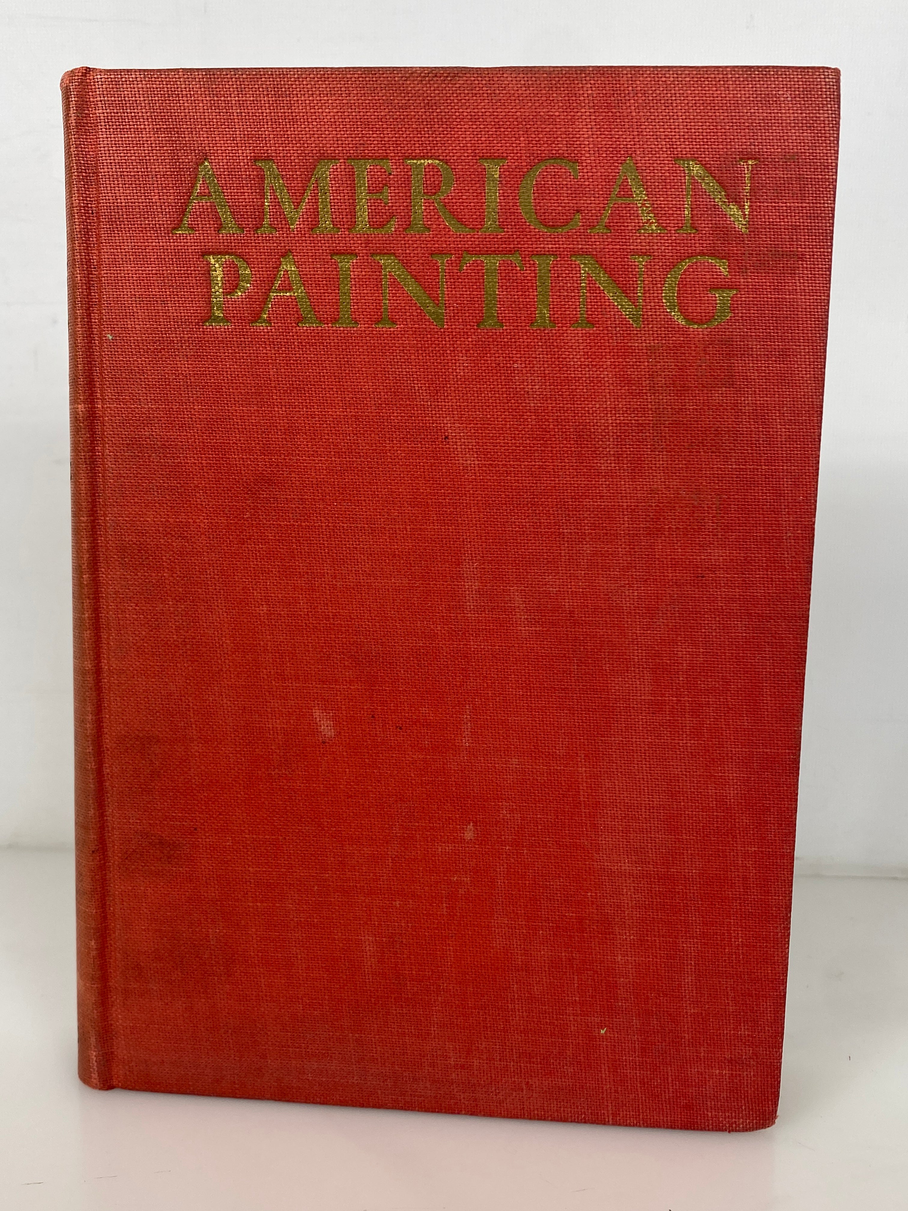 The History of American Painting by Samuel Isham 1936 Vintage HC