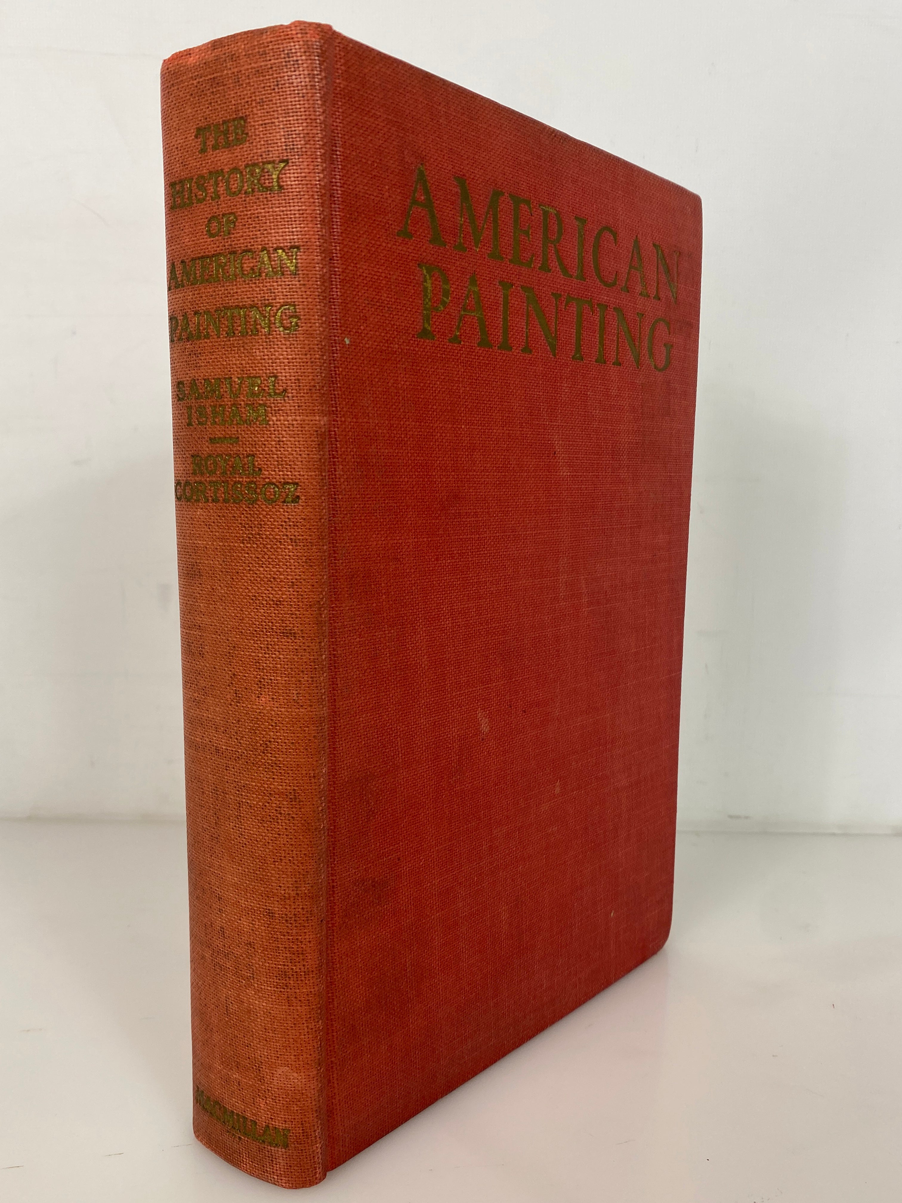 The History of American Painting by Samuel Isham 1936 Vintage HC
