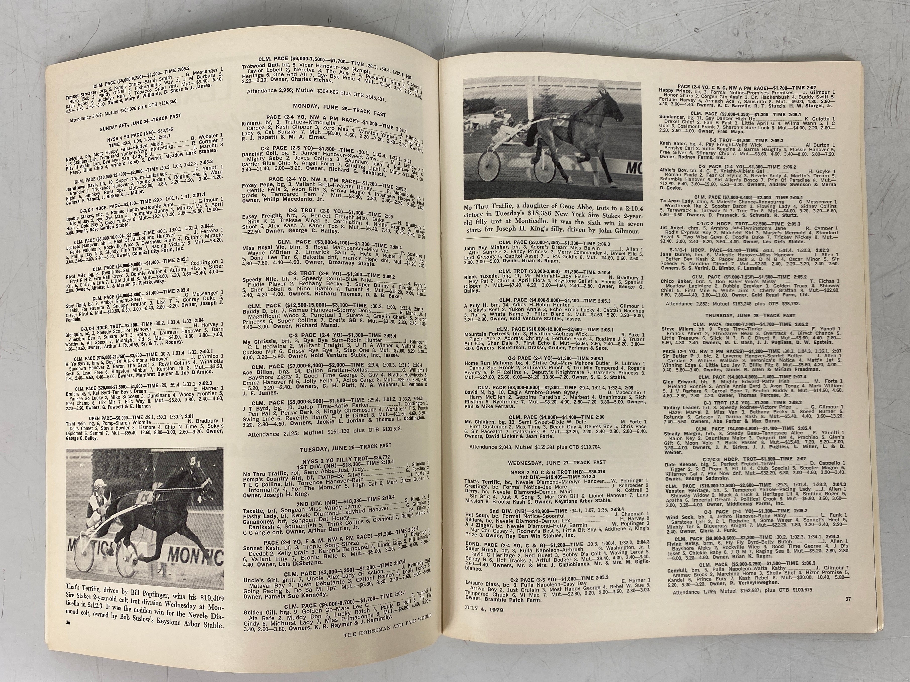 The Horseman and Fair World July 4, 1979 Lew Williams Record Issue