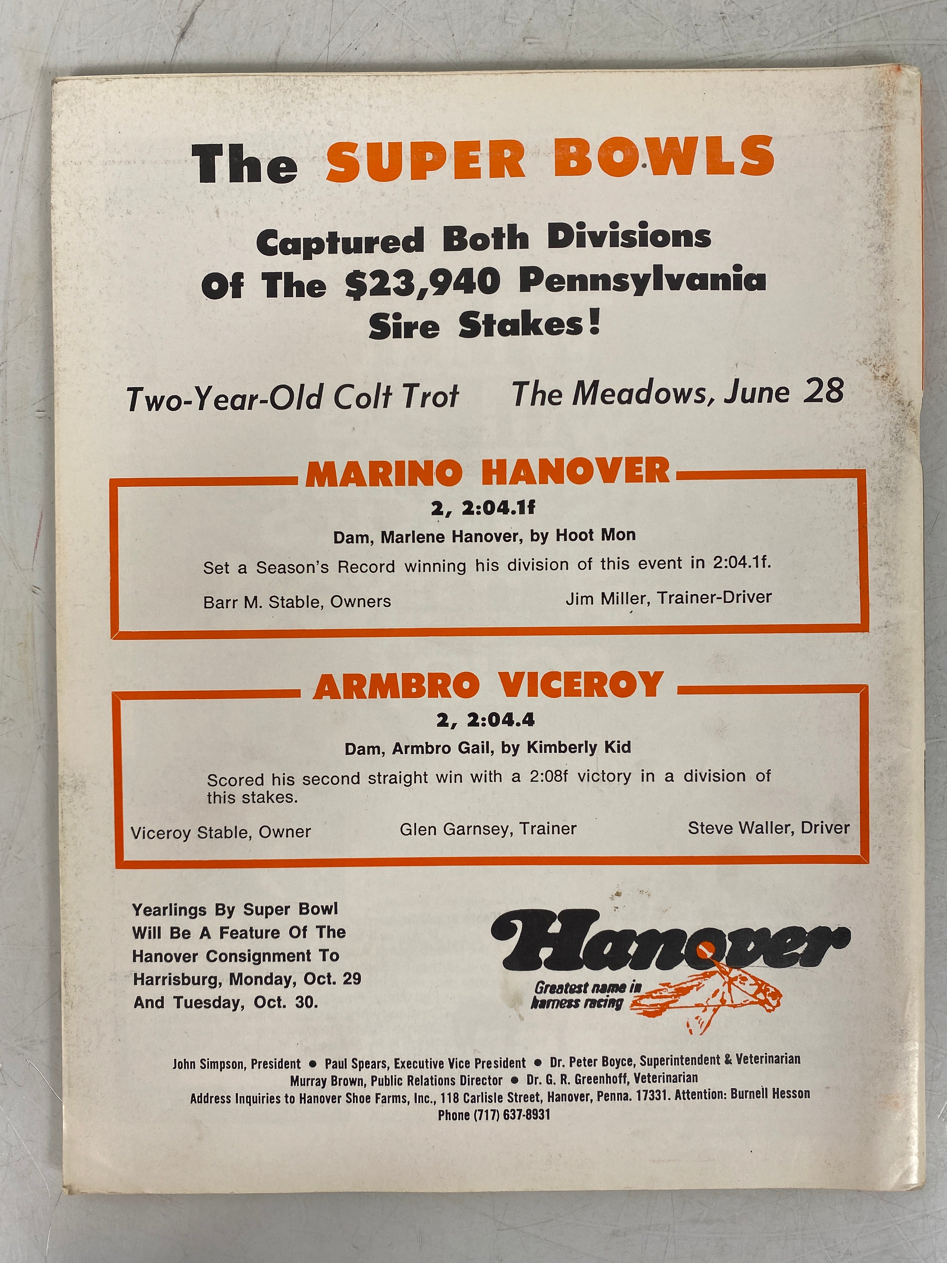 The Horseman and Fair World July 4, 1979 Lew Williams Record Issue