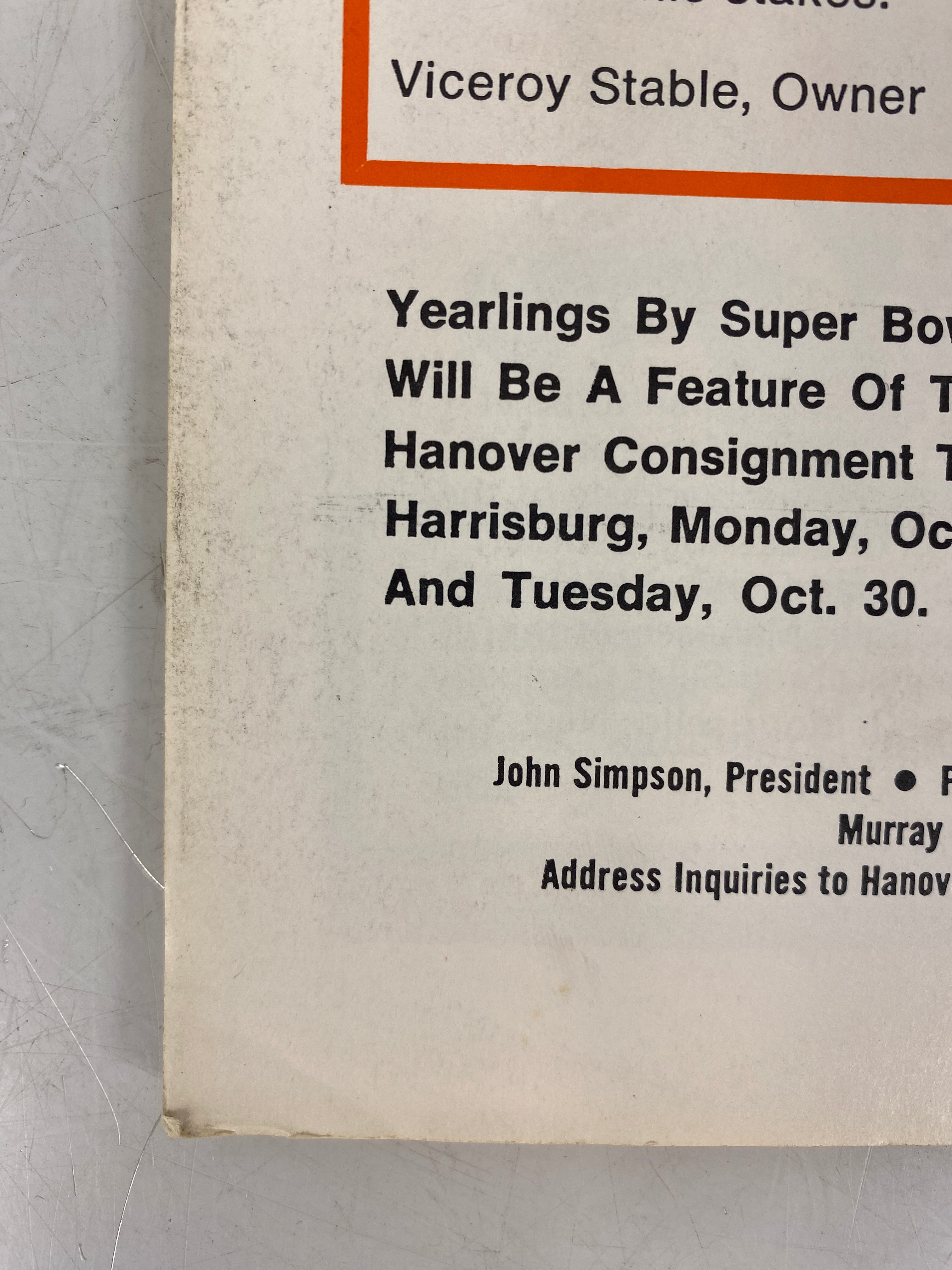 The Horseman and Fair World July 4, 1979 Lew Williams Record Issue