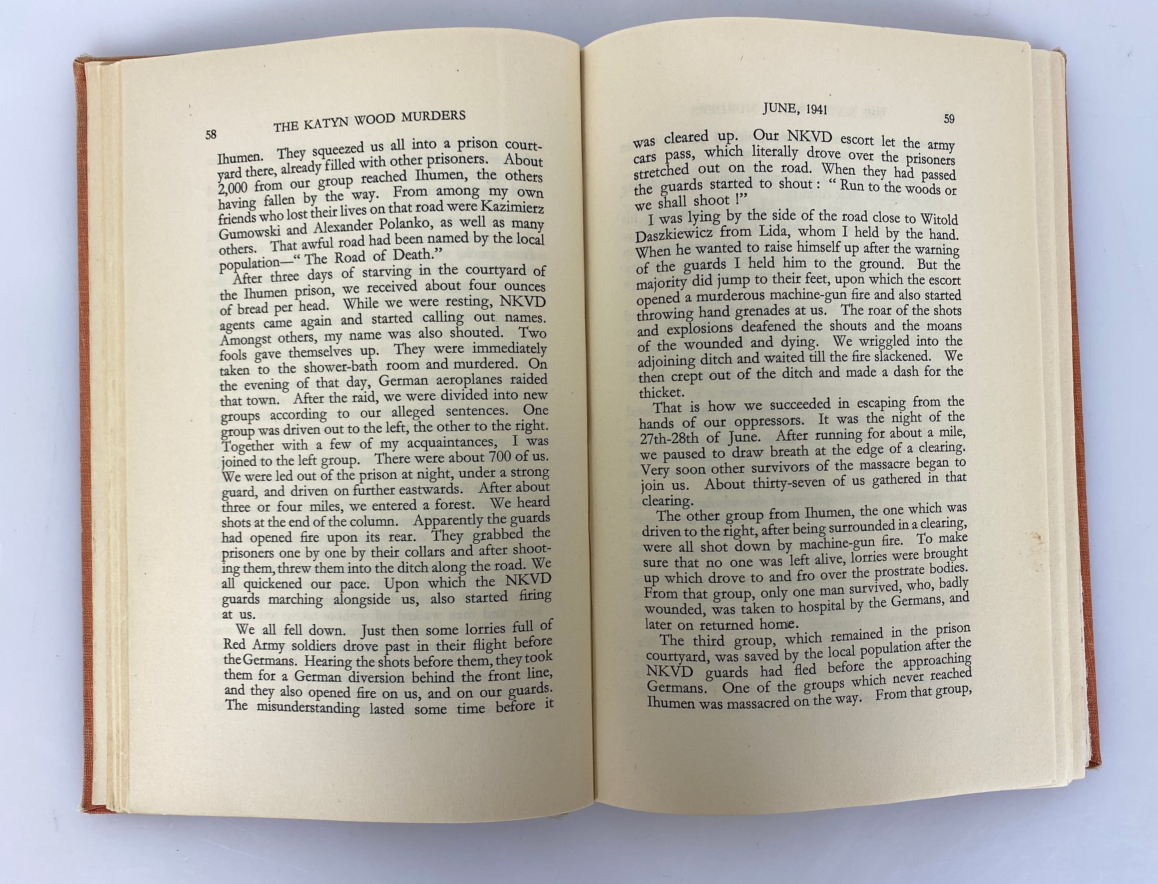 The Katyn Wood Murders by Joseph Mackiewicz 1951 1st Edition Ex-Library HC