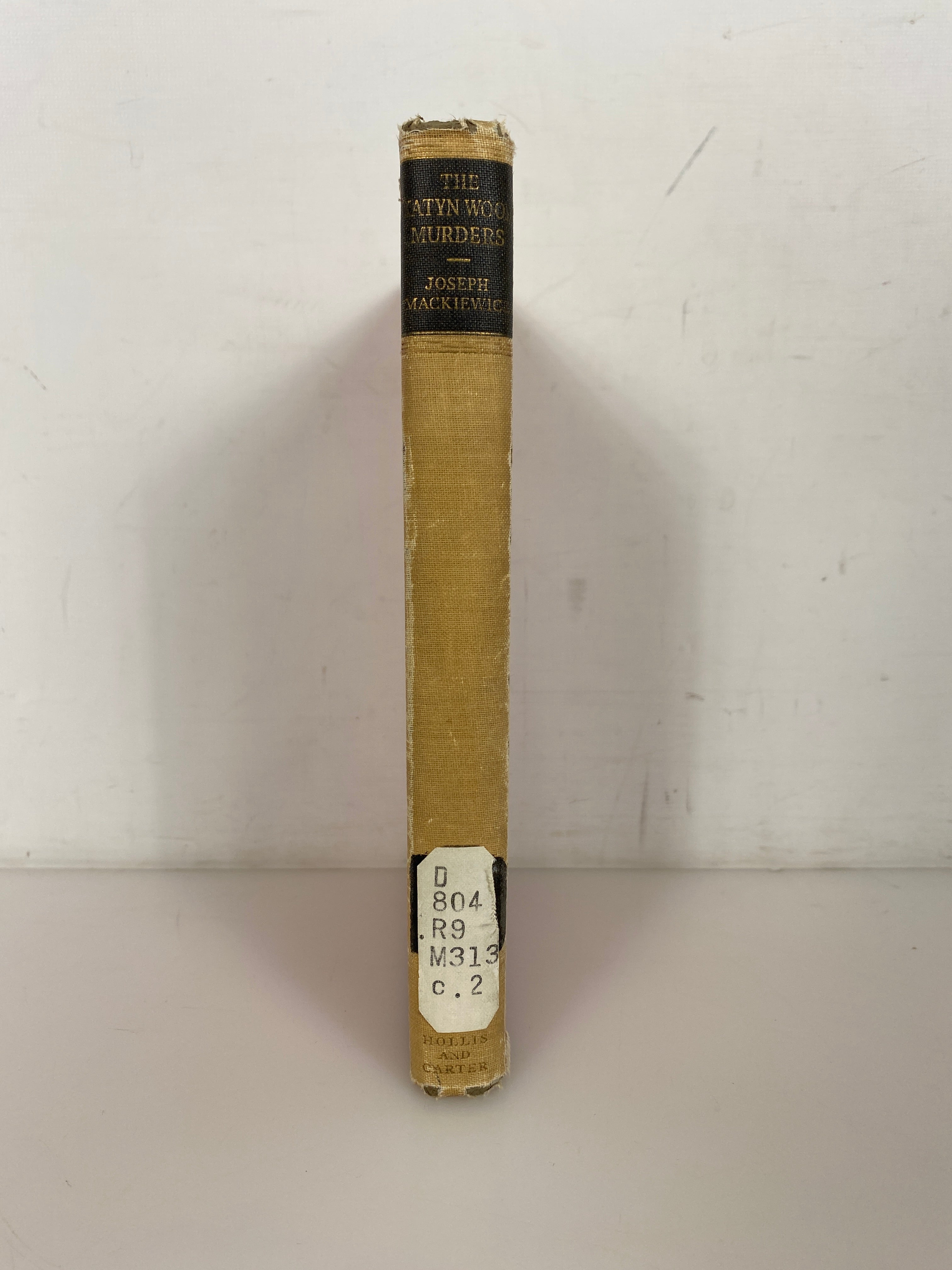 The Katyn Wood Murders by Joseph Mackiewicz 1951 1st Edition Ex-Library HC