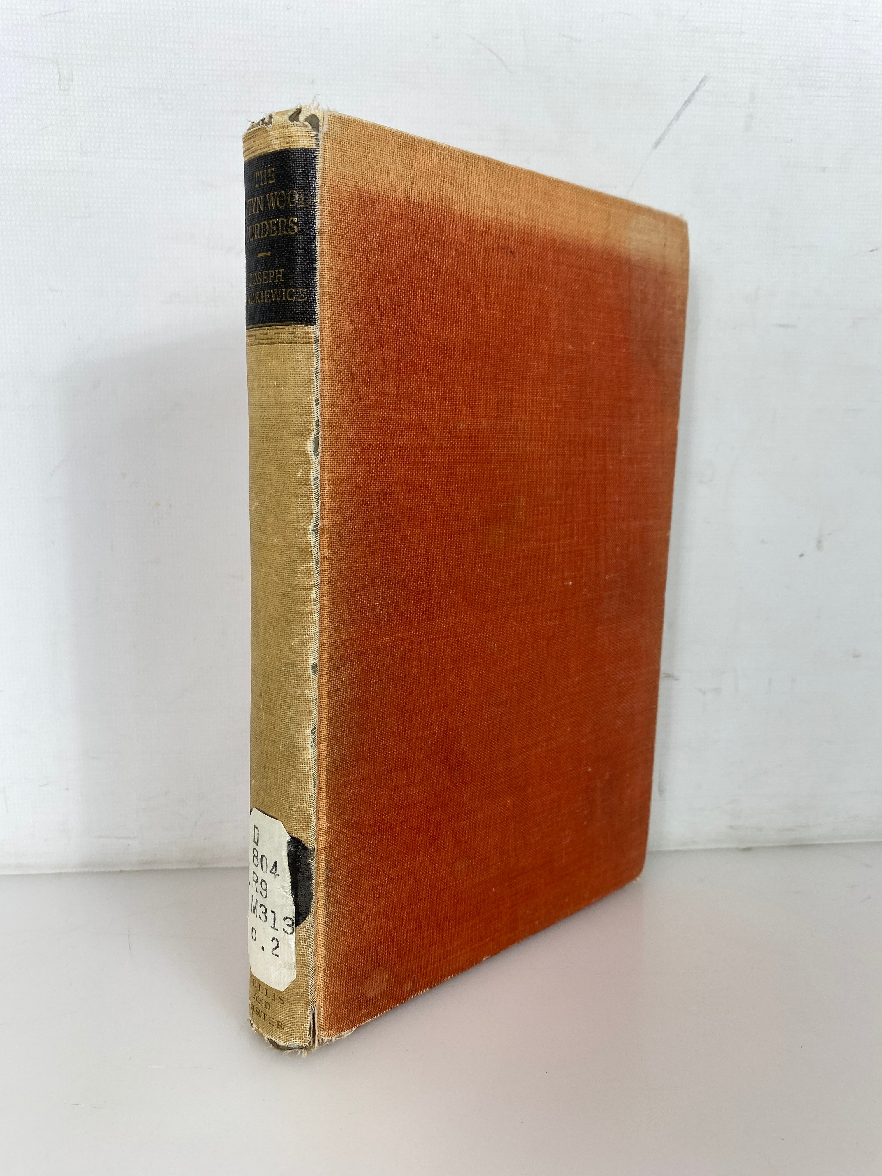 The Katyn Wood Murders by Joseph Mackiewicz 1951 1st Edition Ex-Library HC