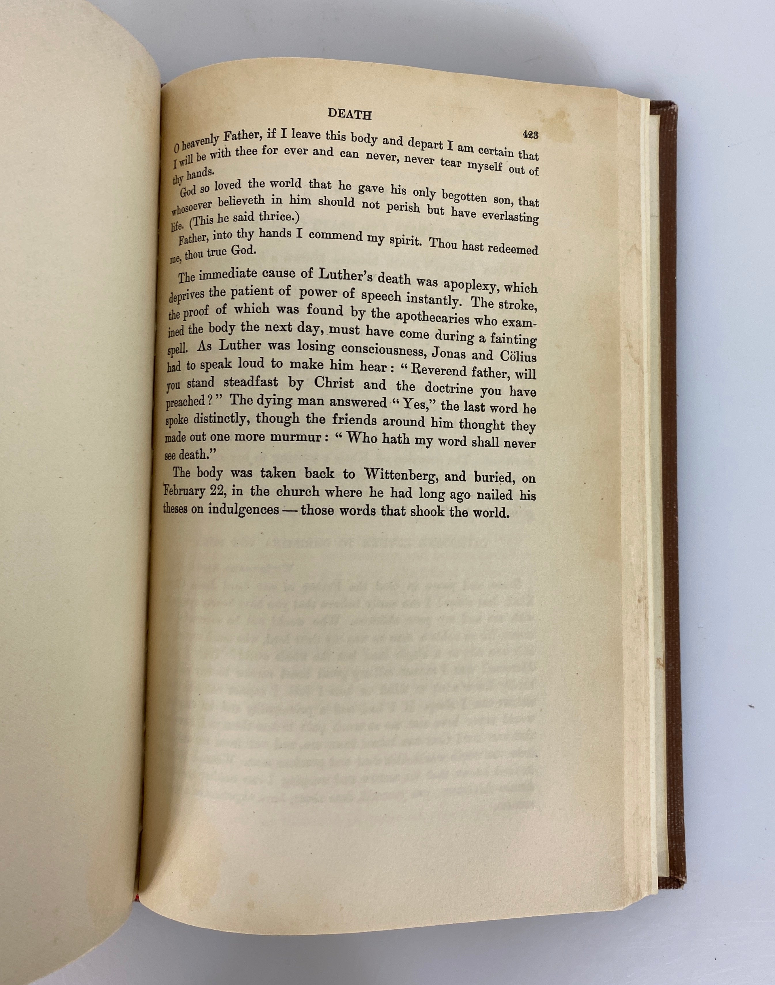 The Life & Letters of Martin Luther by Preserved Smith 1911 Ex-Library HC