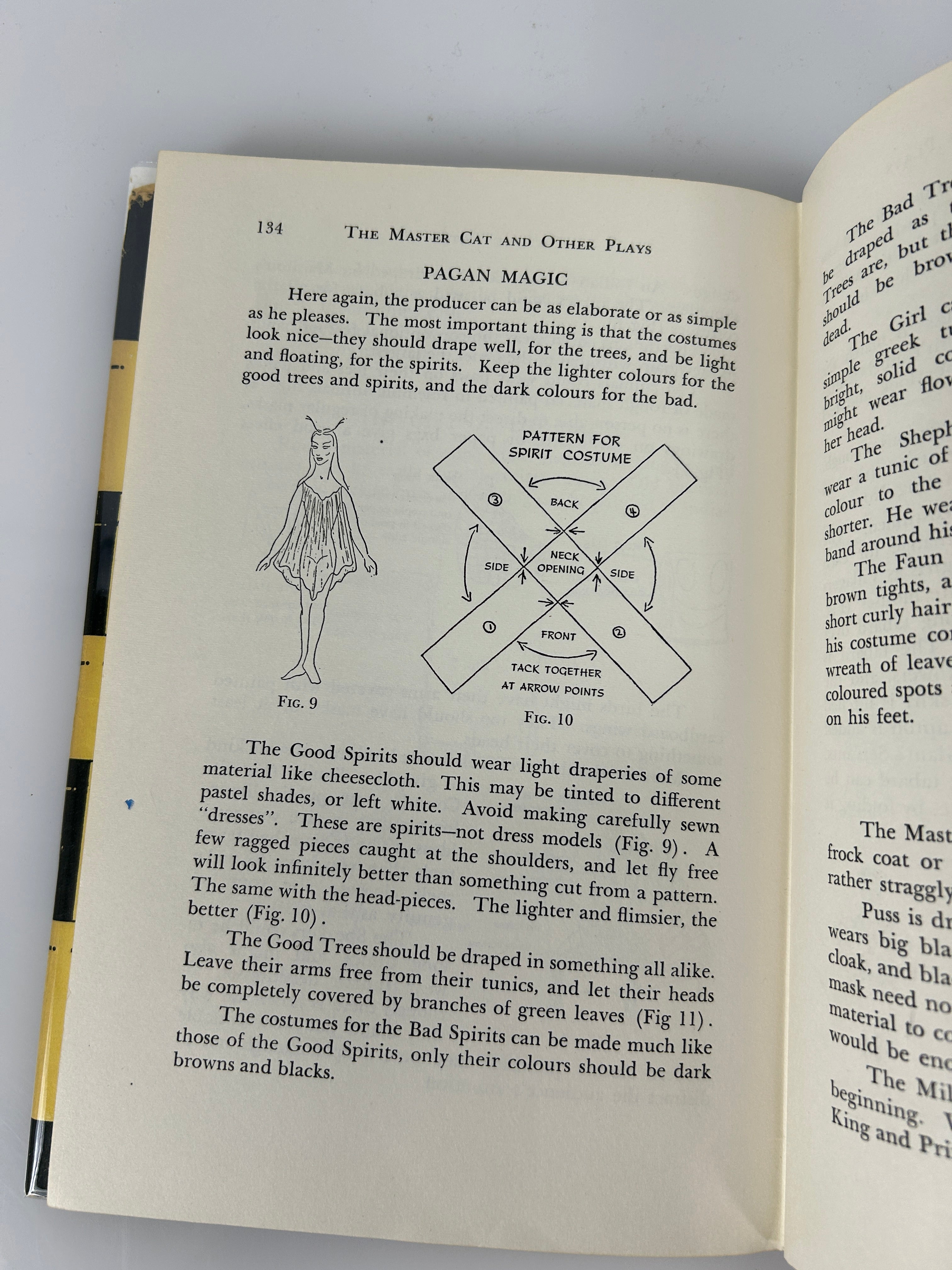 The Master Cat & Other Plays 1953 with Costume Notes and Sketches HC