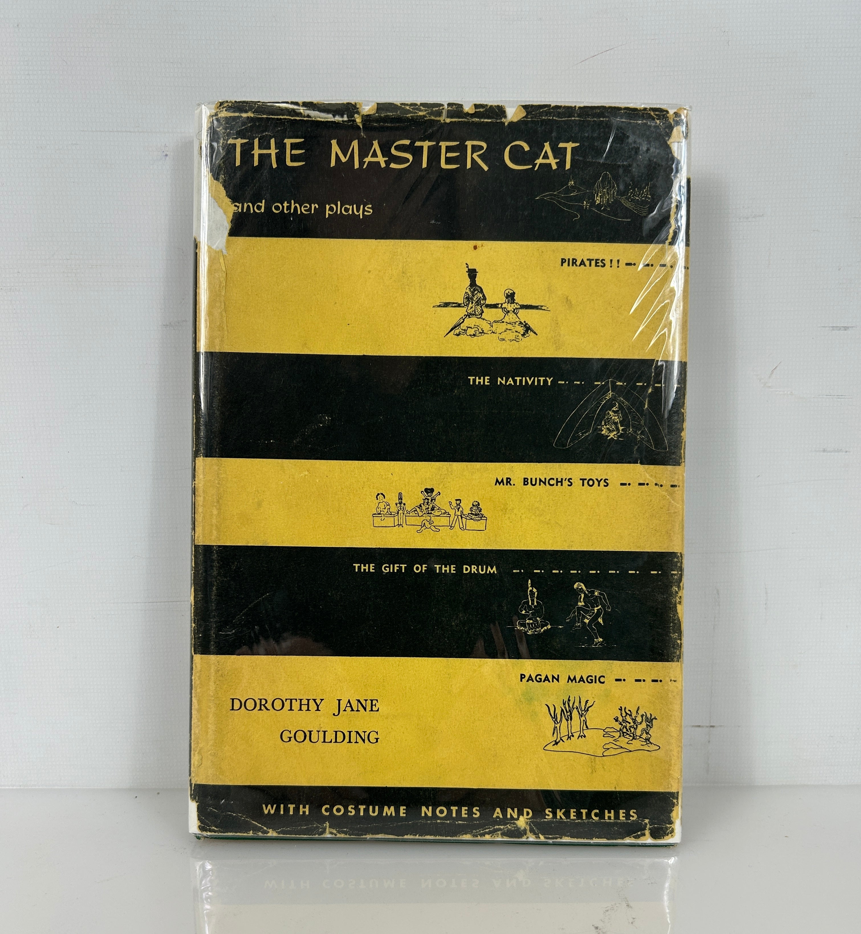 The Master Cat & Other Plays 1953 with Costume Notes and Sketches HC