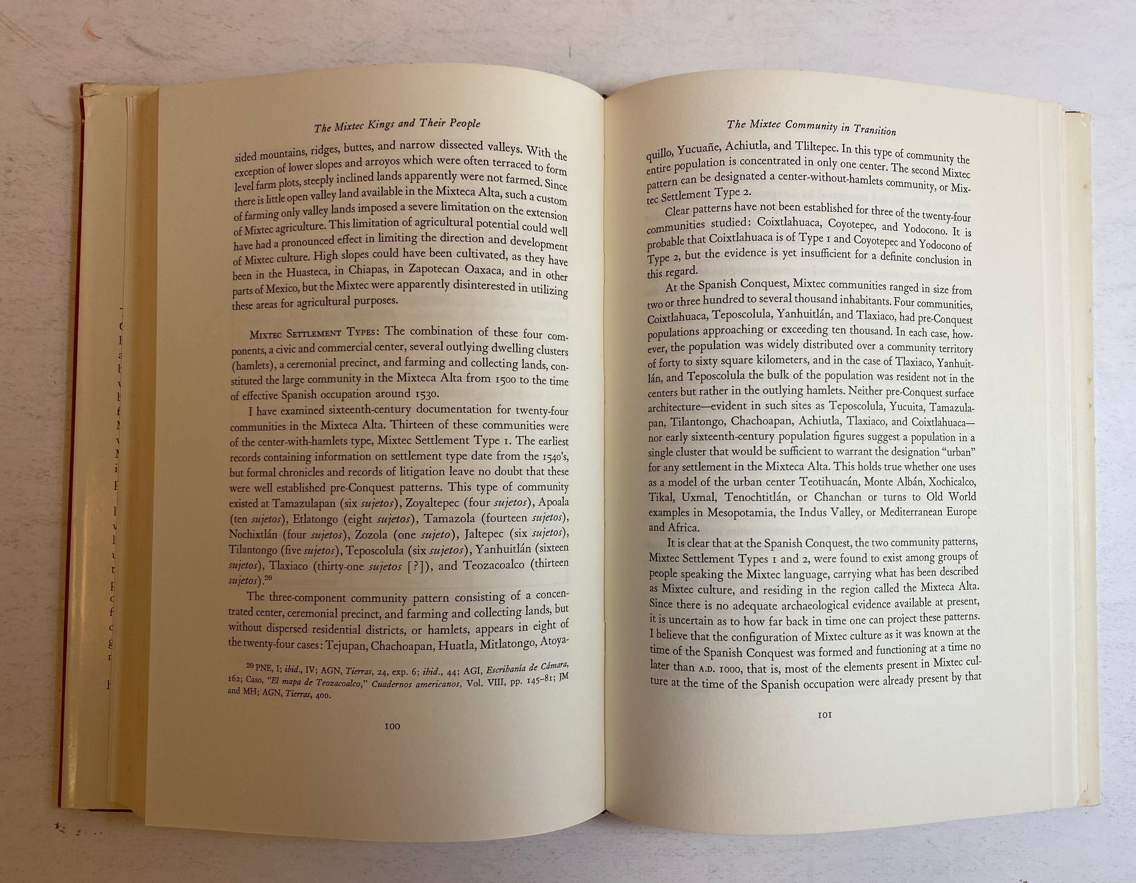 The Mixtec Kings and Their People by Ronald Spores 1967 1st Edition HC DJ