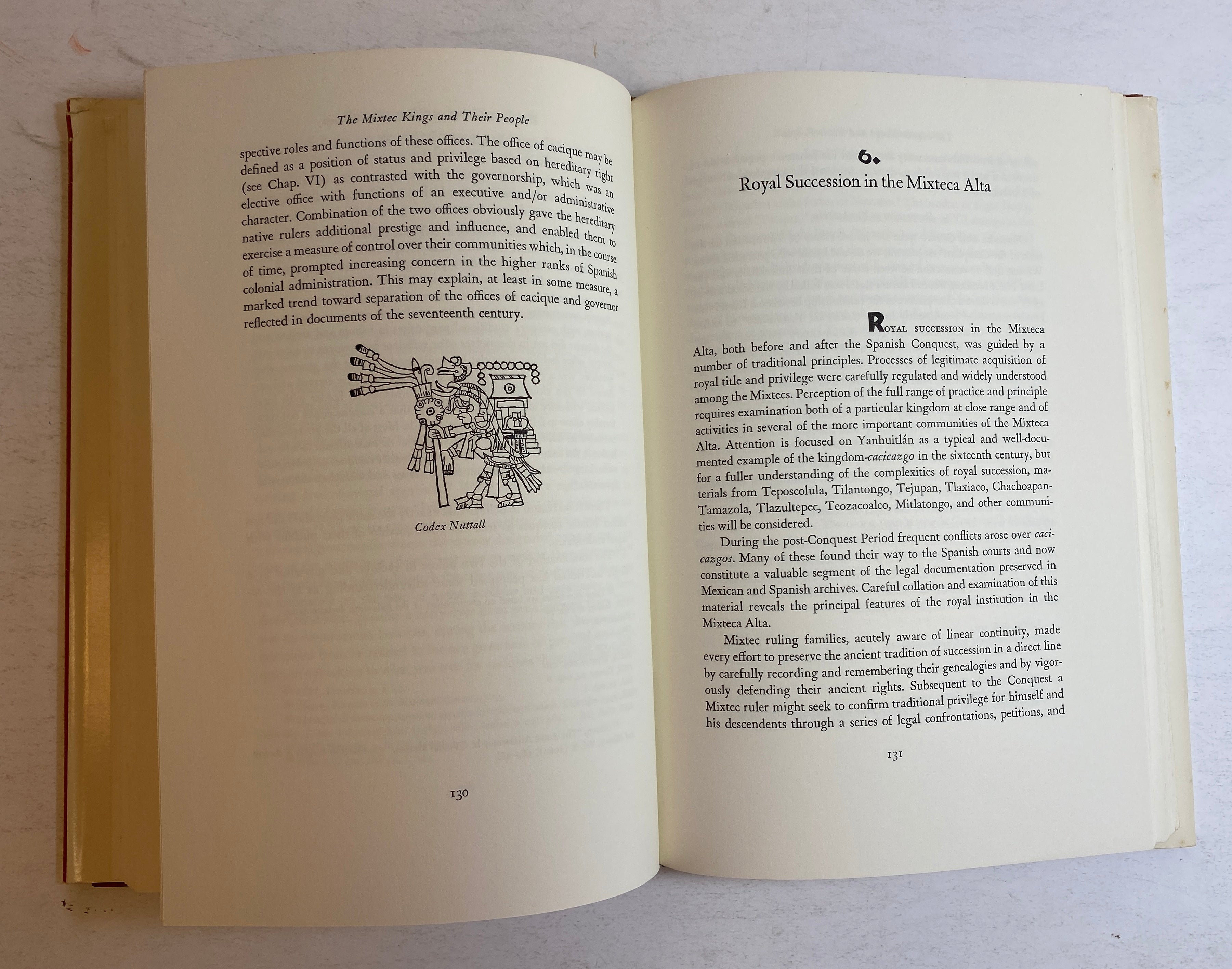 The Mixtec Kings and Their People by Ronald Spores 1967 1st Edition HC DJ