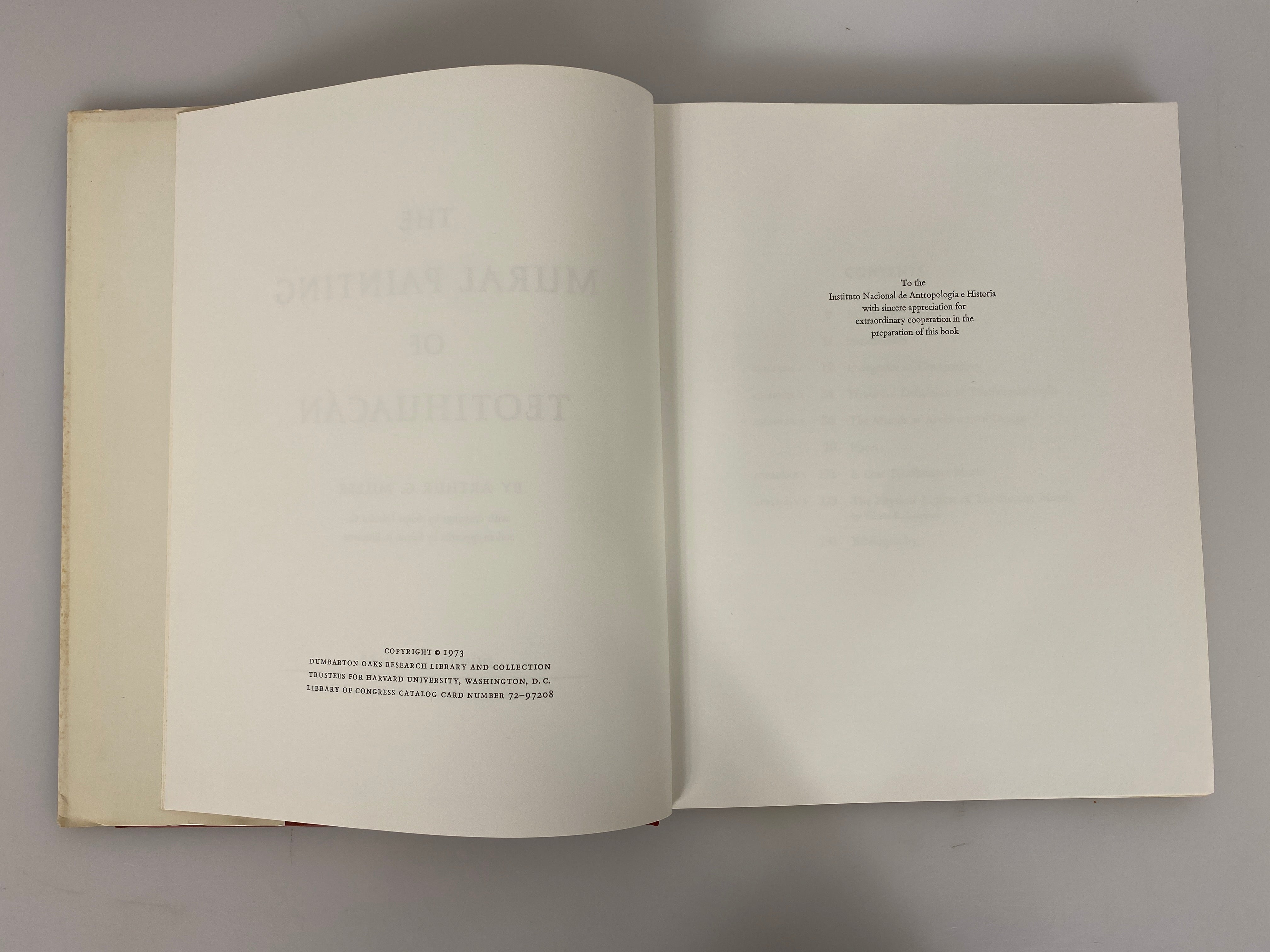 The Mural Painting of Teotihuacan by Arthur Miller 1973 HC DJ