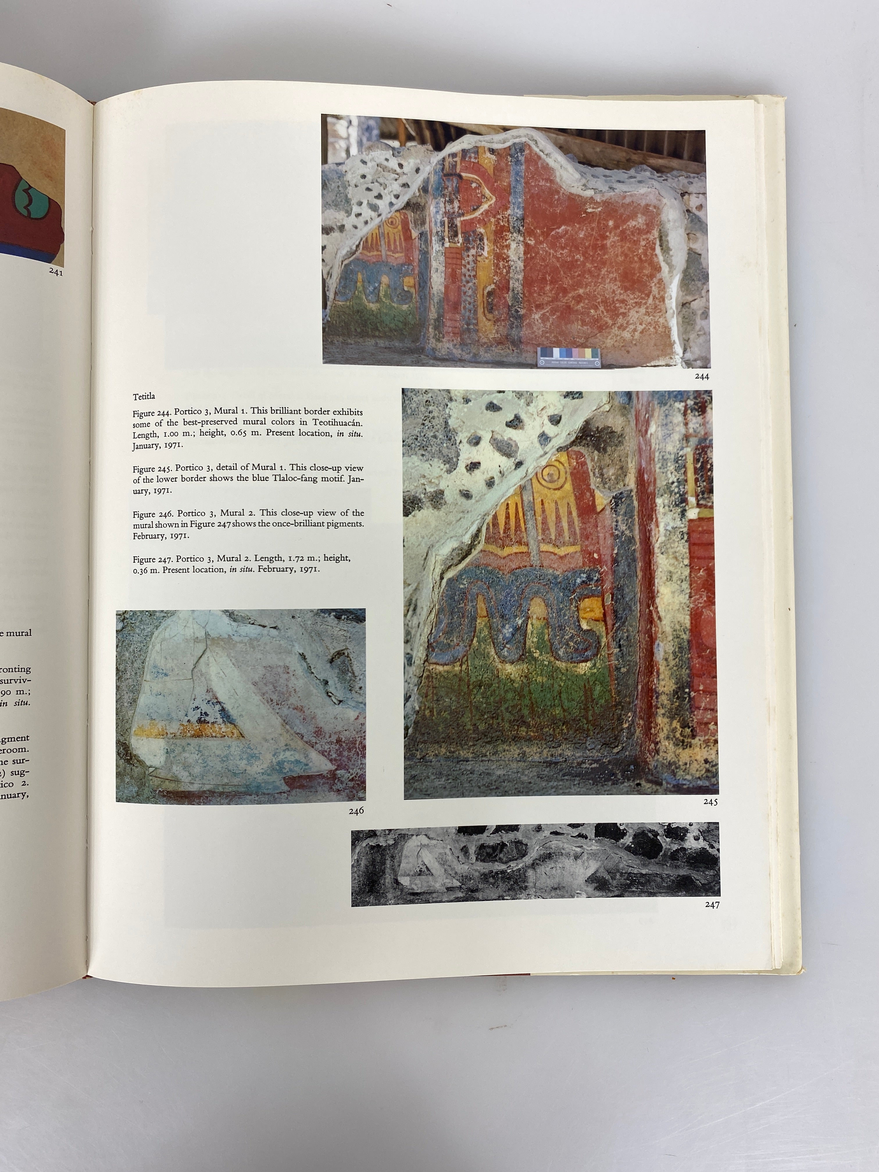 The Mural Painting of Teotihuacan by Arthur Miller 1973 HC DJ