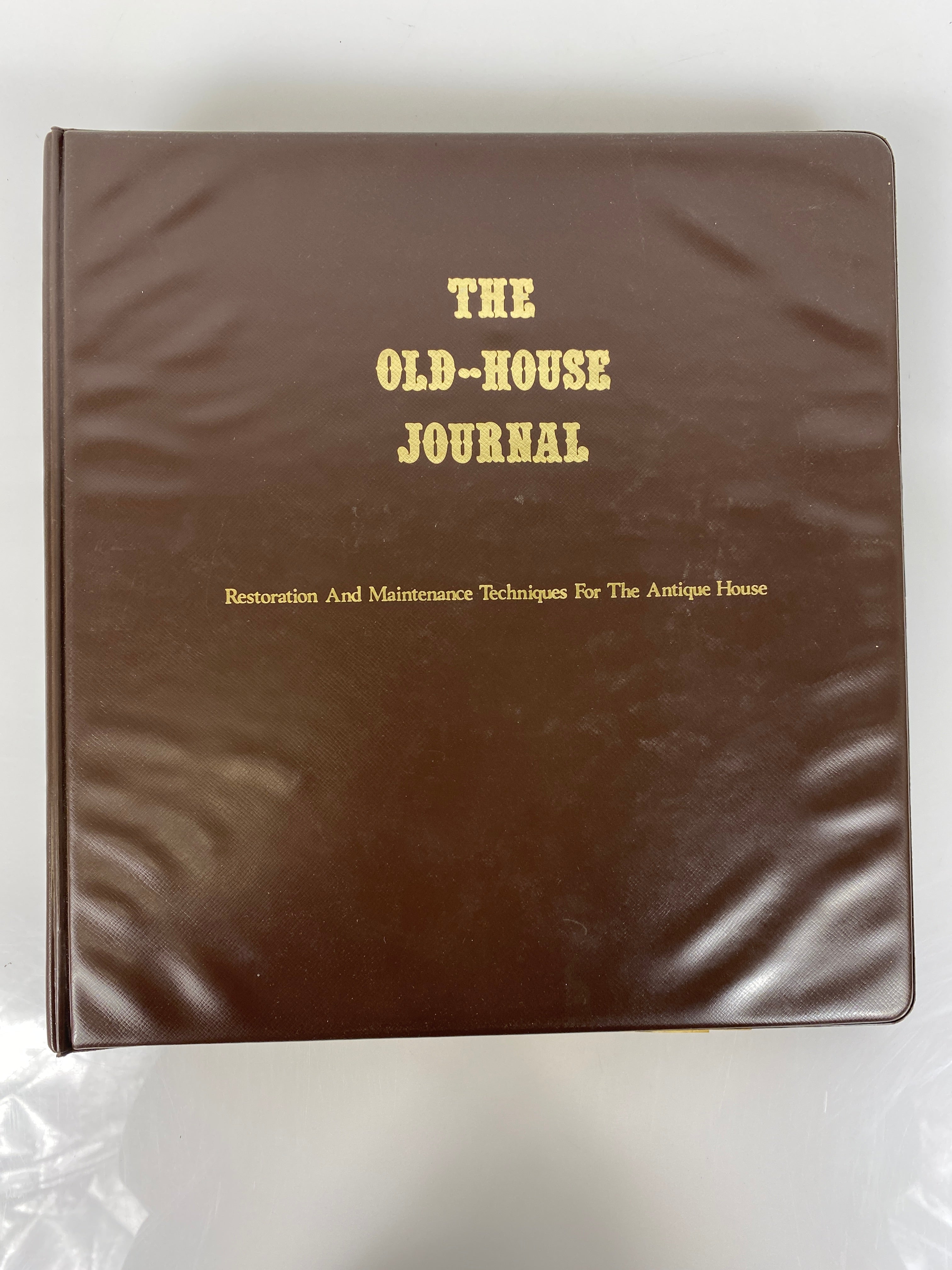 The Old-House Journal magazine/newsletter run 1973-1975 (complete run)
