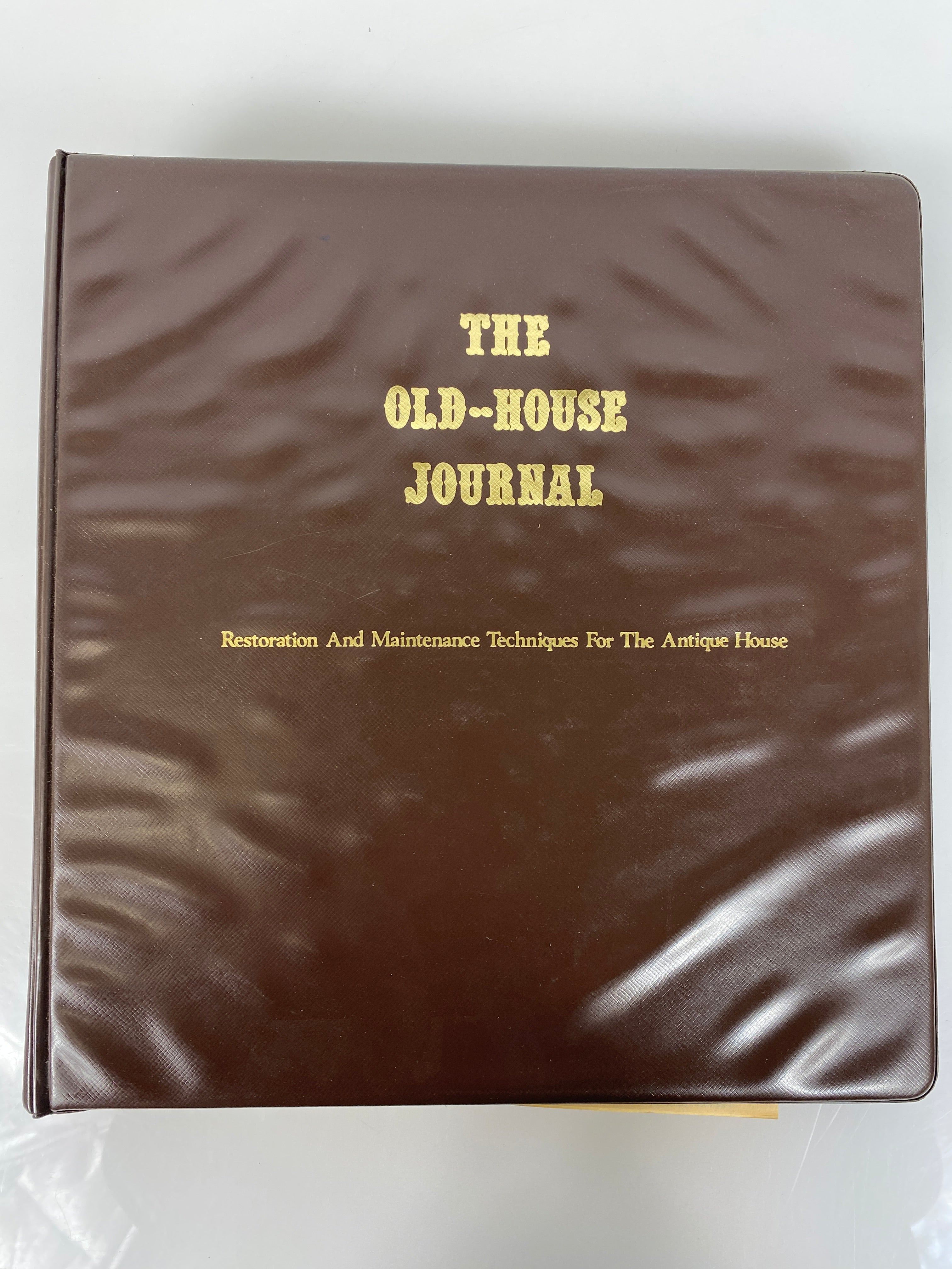 The Old-House Journal magazine/newsletter run 1976-1977 (complete run)