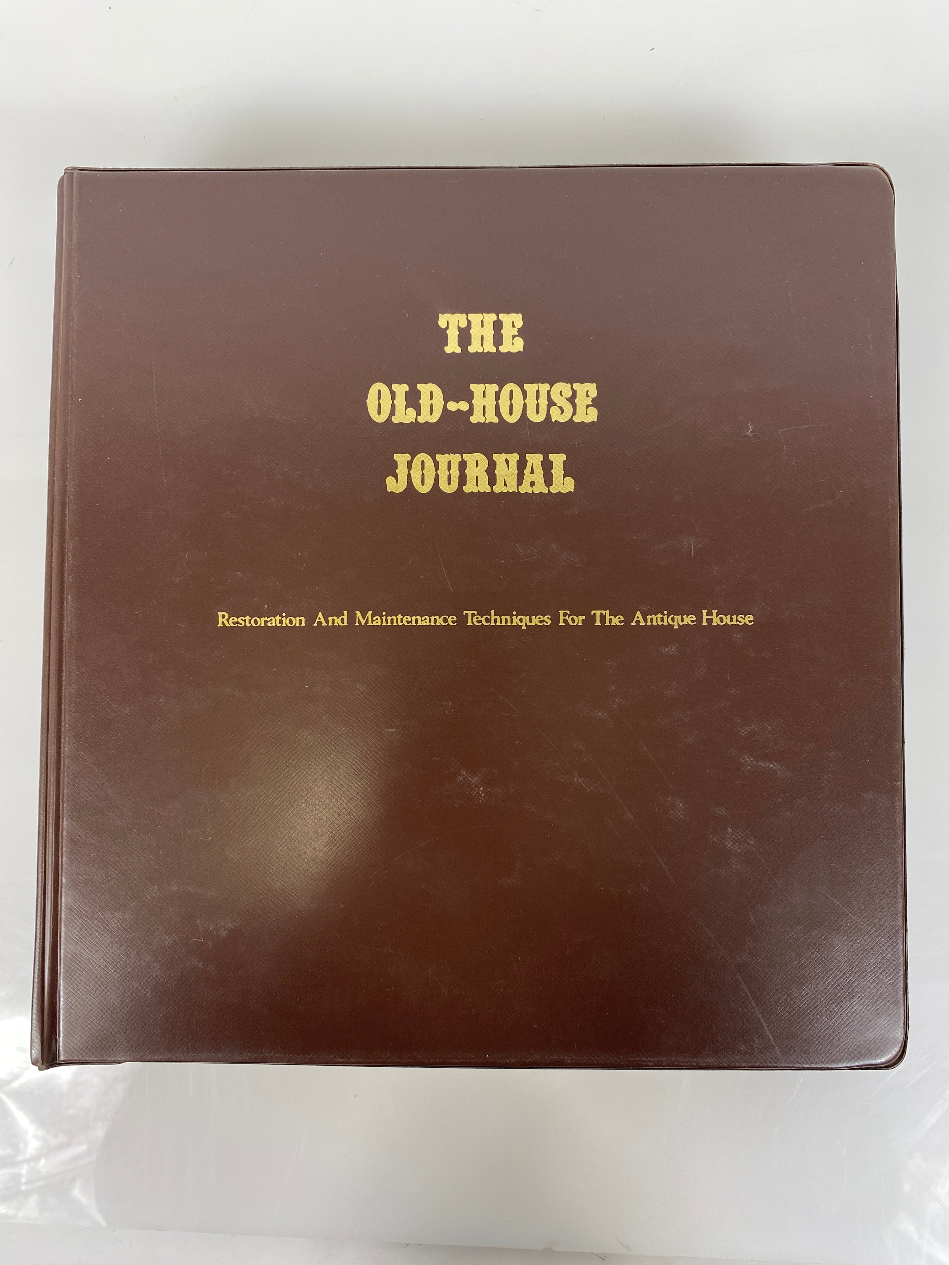 The Old-House Journal magazine/newsletter run 1982-1983 (complete run)