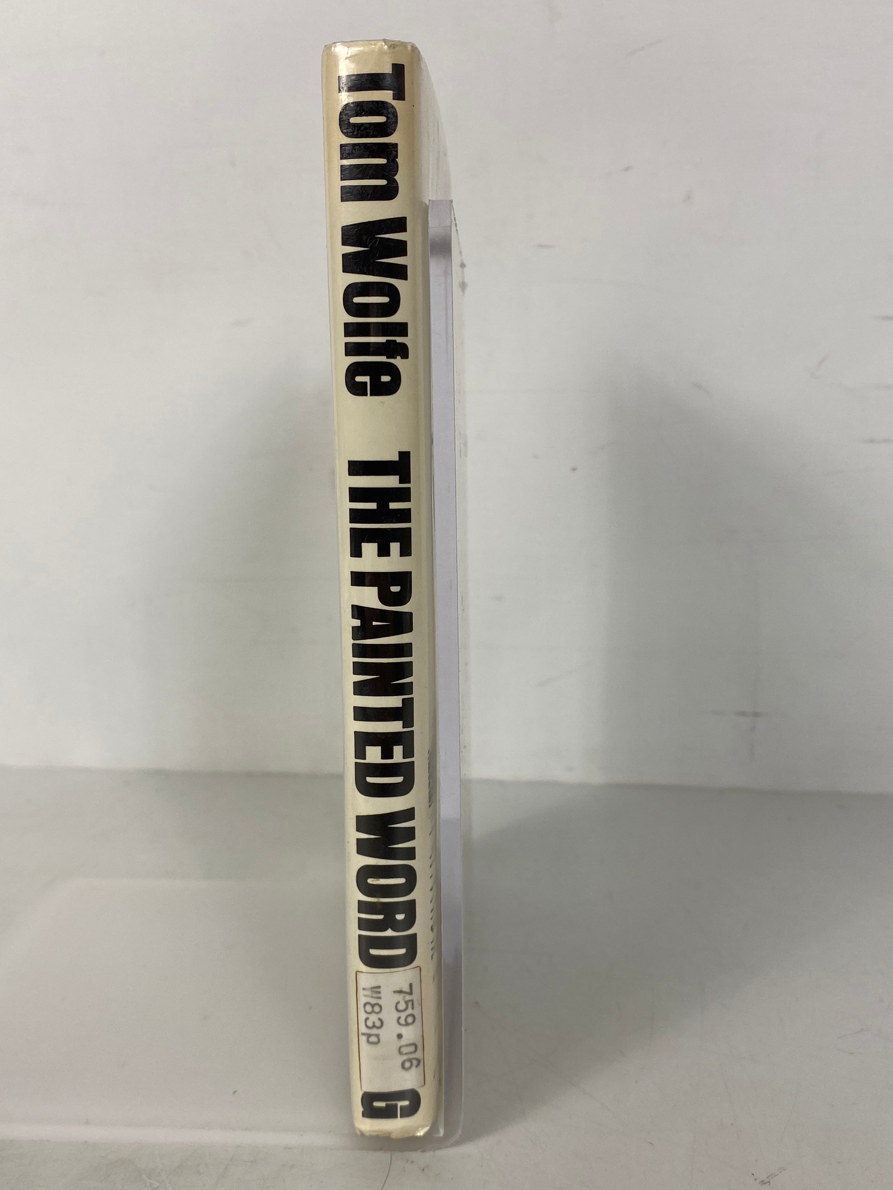 The Painted Word by Tom Wolfe 1975 First Printing HC DJ