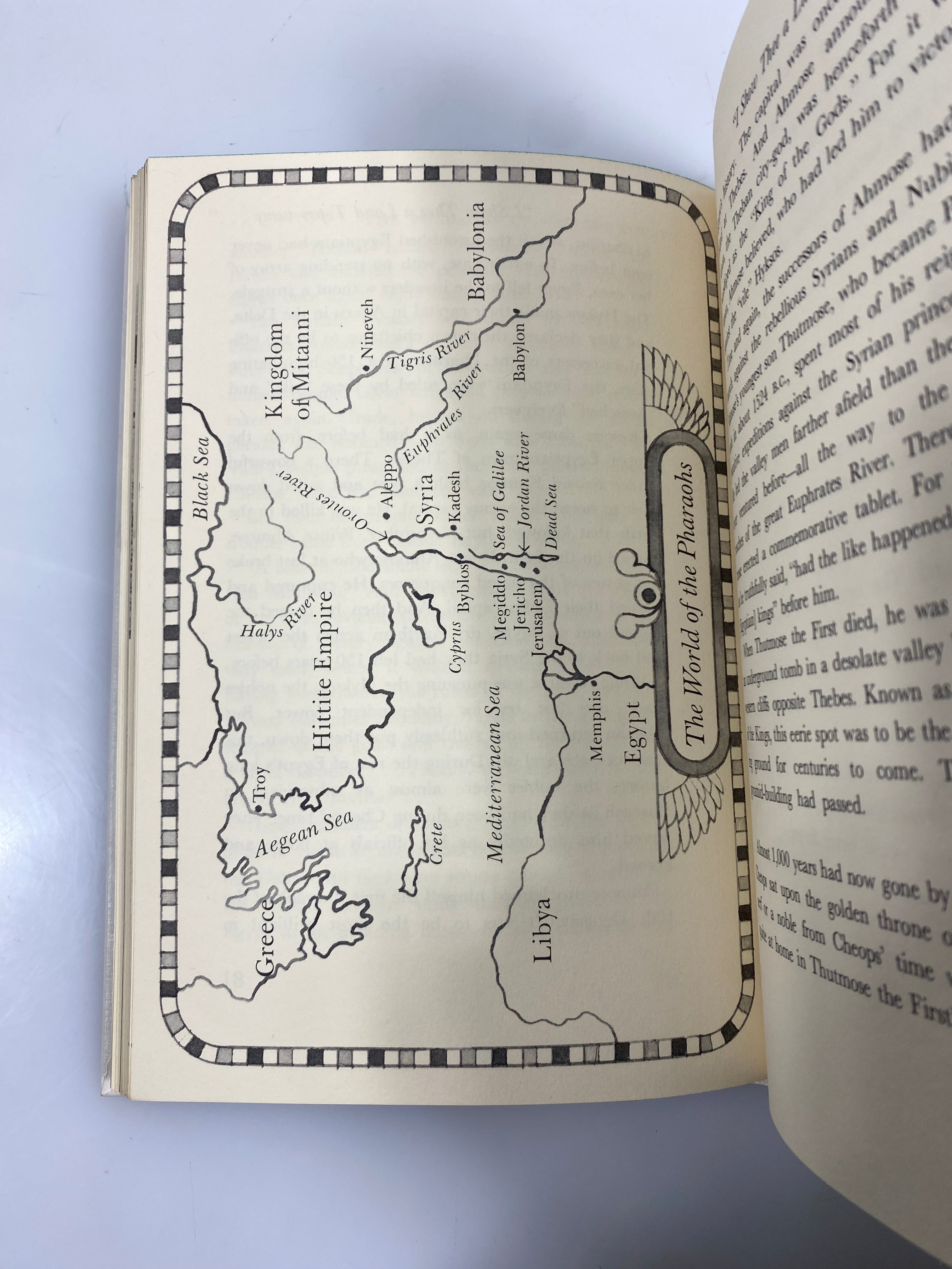 The Pharaohs of Ancient Egypt Elizabeth Payne Random House 1964 HC