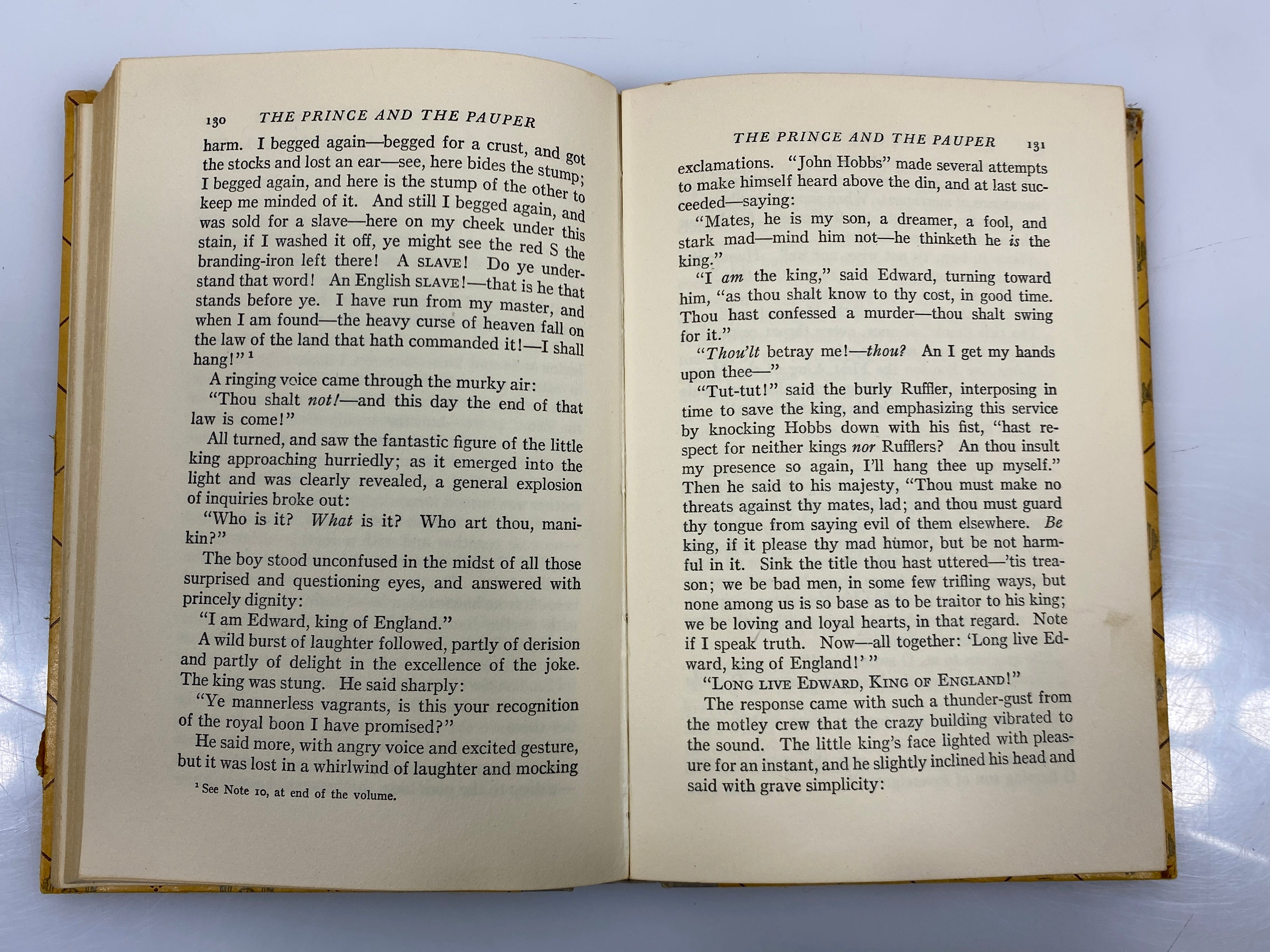 The Prince and the Pauper by Clemens Goldsmith Publishing Co HC