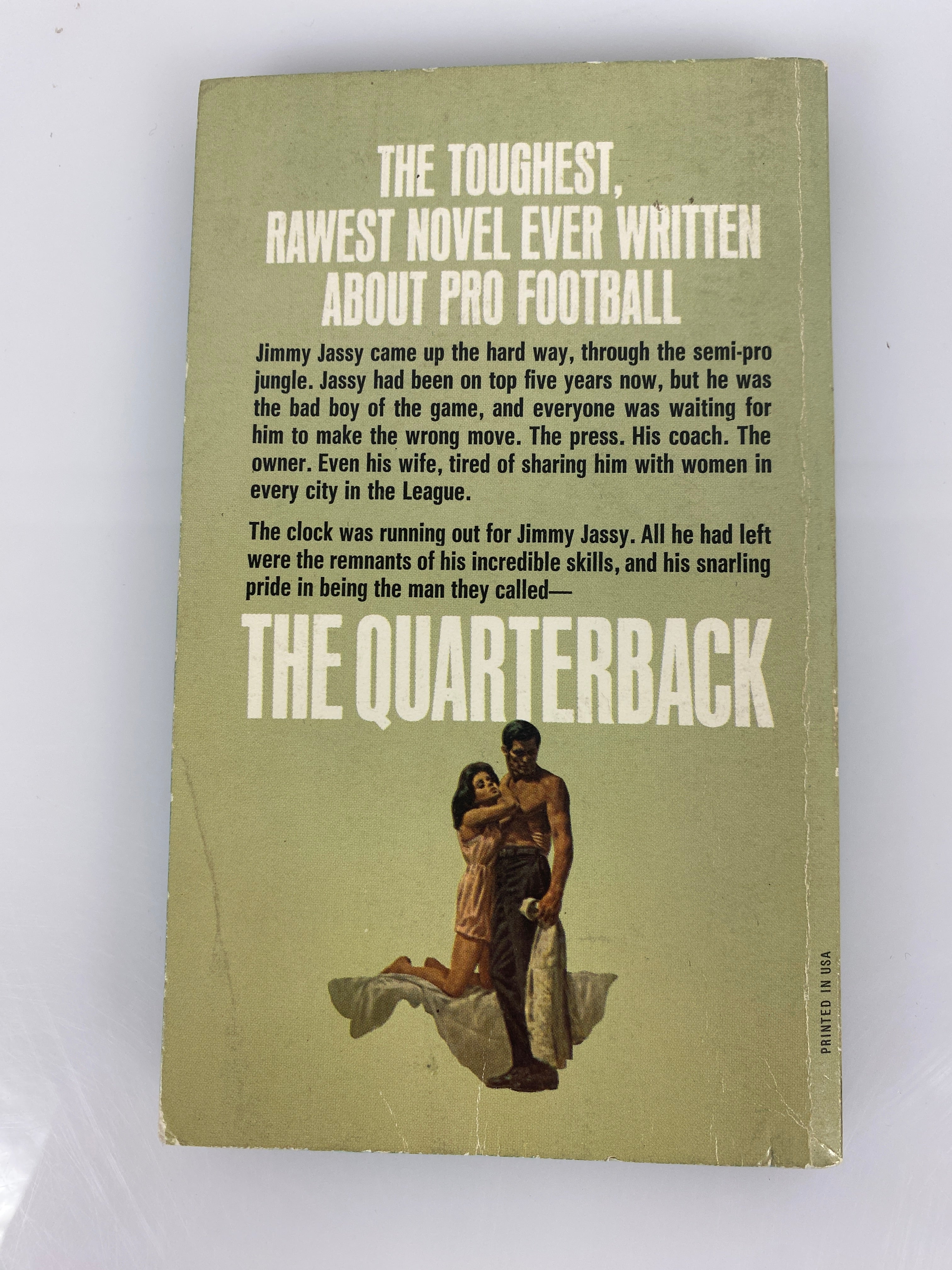 The Quarterback David Scott Milton Vintage Dell Paperback 1970