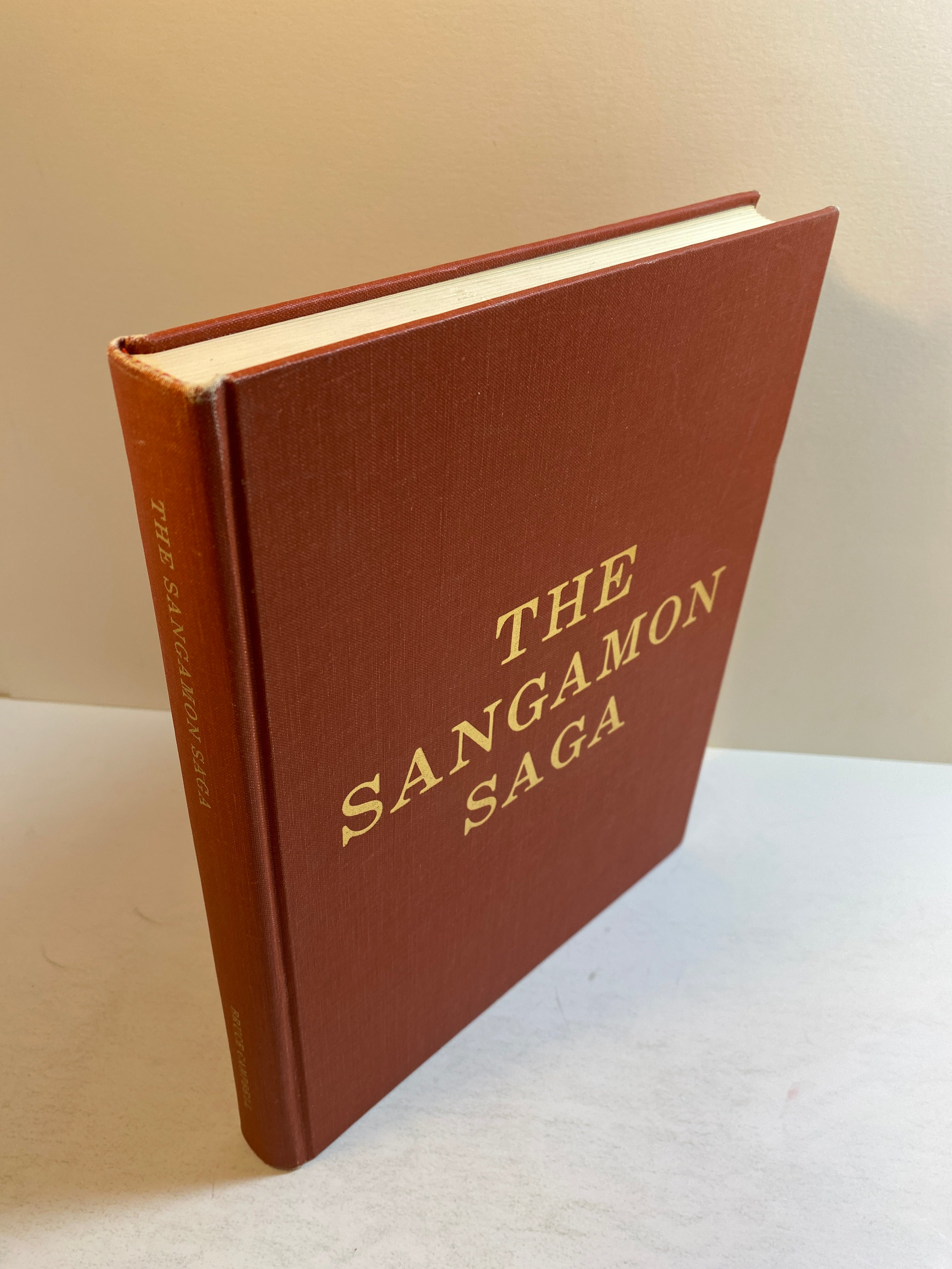 The Sangamon Saga Illinois 200 Years Campbell 1775/2000 Signed/Inscribed HC
