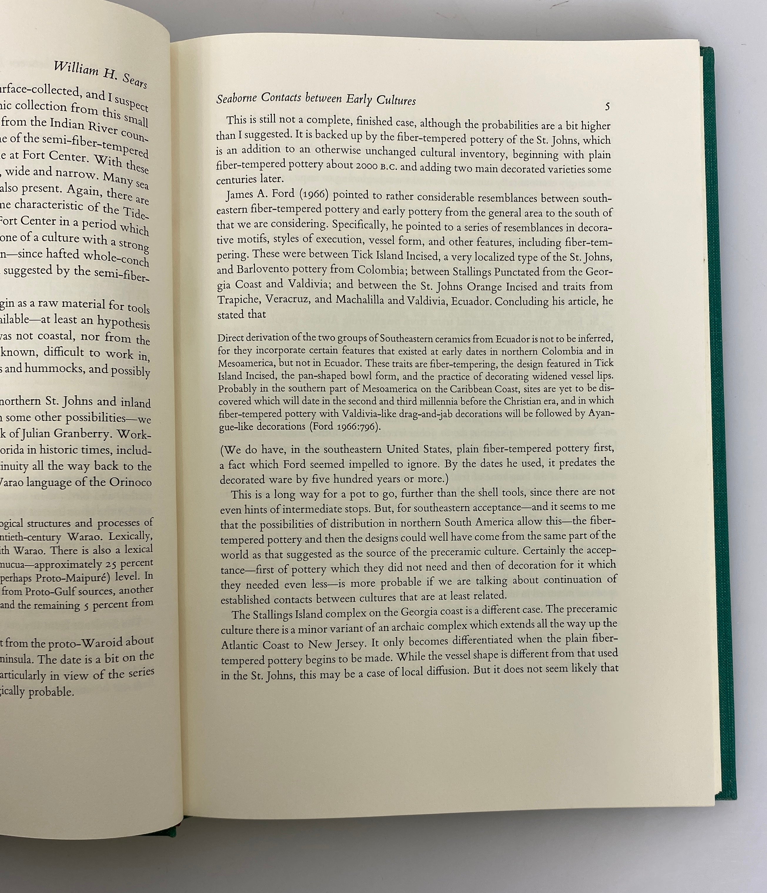 The Sea in the Pre-Columbian World 1977 Dumbarton Oaks HC